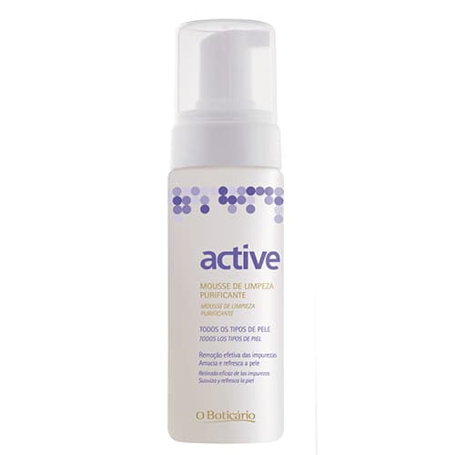 Active Mousse Limpeza Facial 150Ml