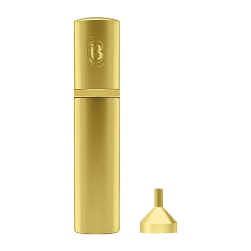 Vaporizador De Bolsa Básico De Alumínio Com Funil, 12Ml