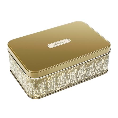 Lata Decorada Em Metal Natal 2016