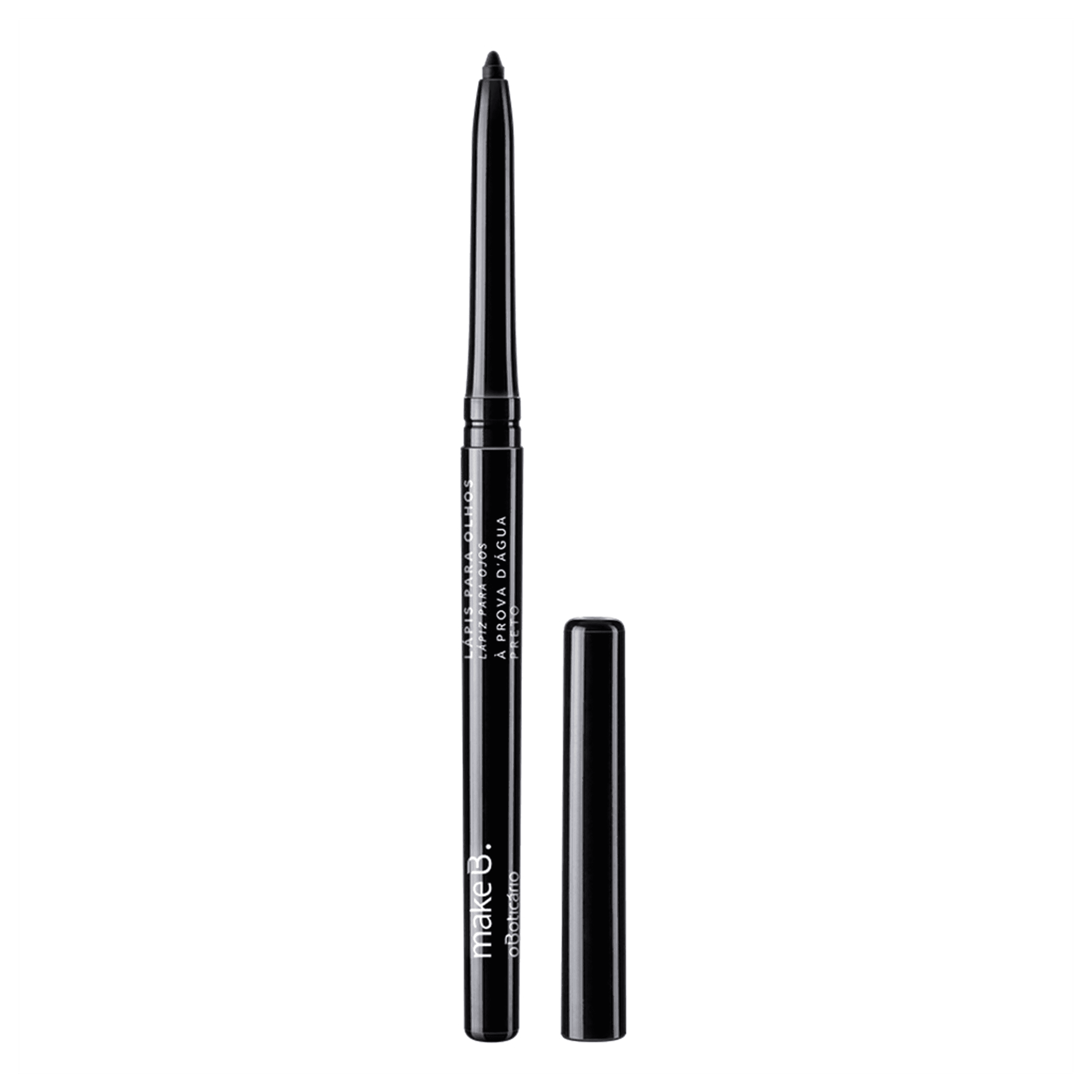 Lápis Retrátil Para Olhos Preto Make B.