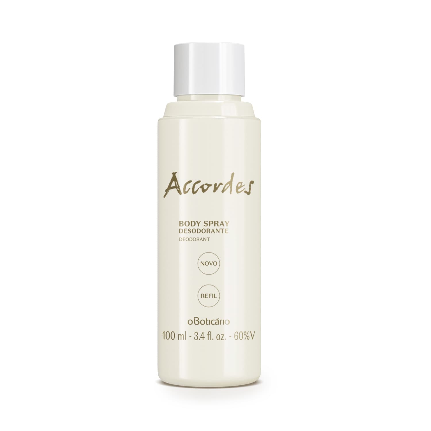 Refil Desodorante Body Spray Accordes 100Ml
