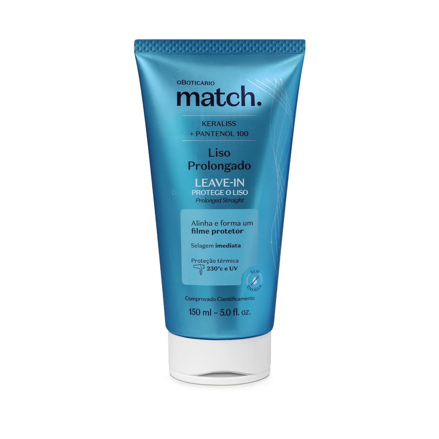 Leave-In Protege O Liso Match Liso Prolongado 150Ml