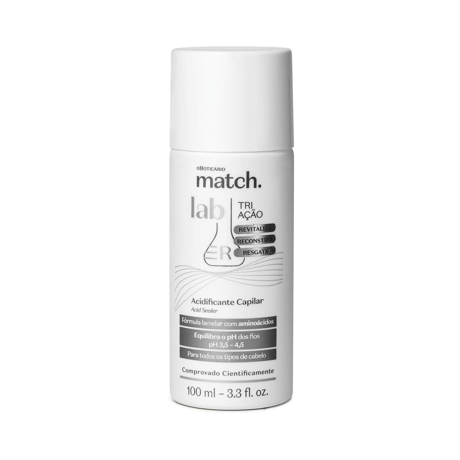 Acidificante Capilar Match Lab Tri Ação 100Ml