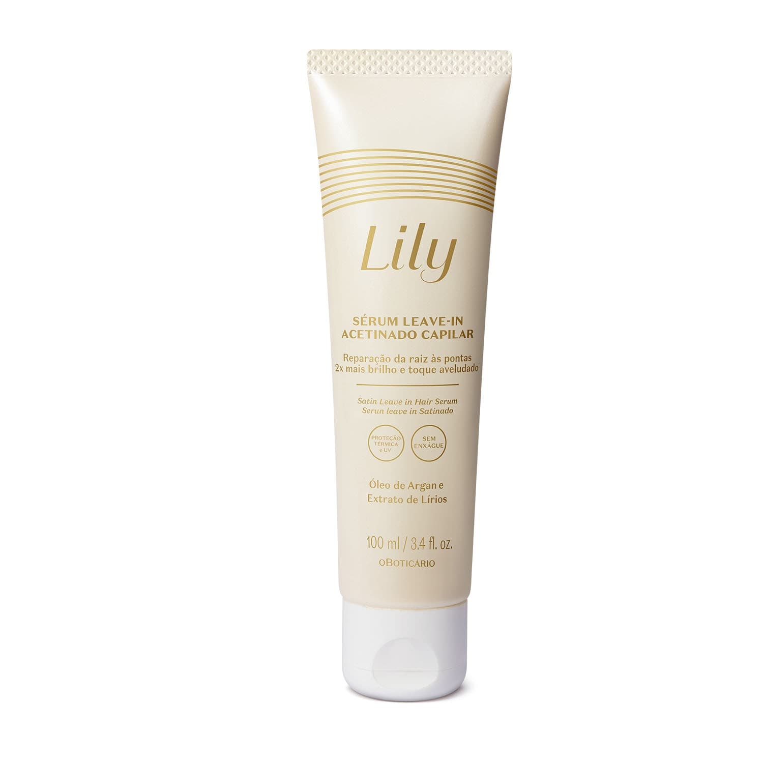 Sérum Leave-In Acetinado Capilar Lily 100Ml