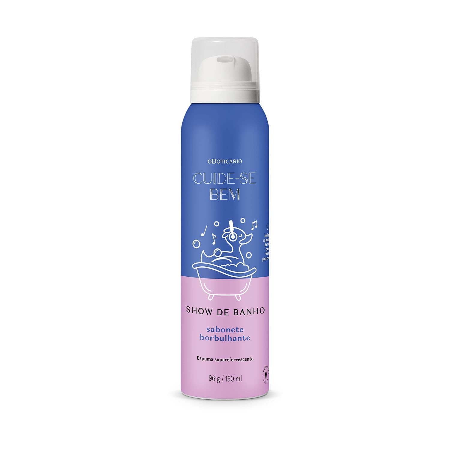 Sabonete Borbulhante Cuide-Se Bem Show De Banho 150Ml