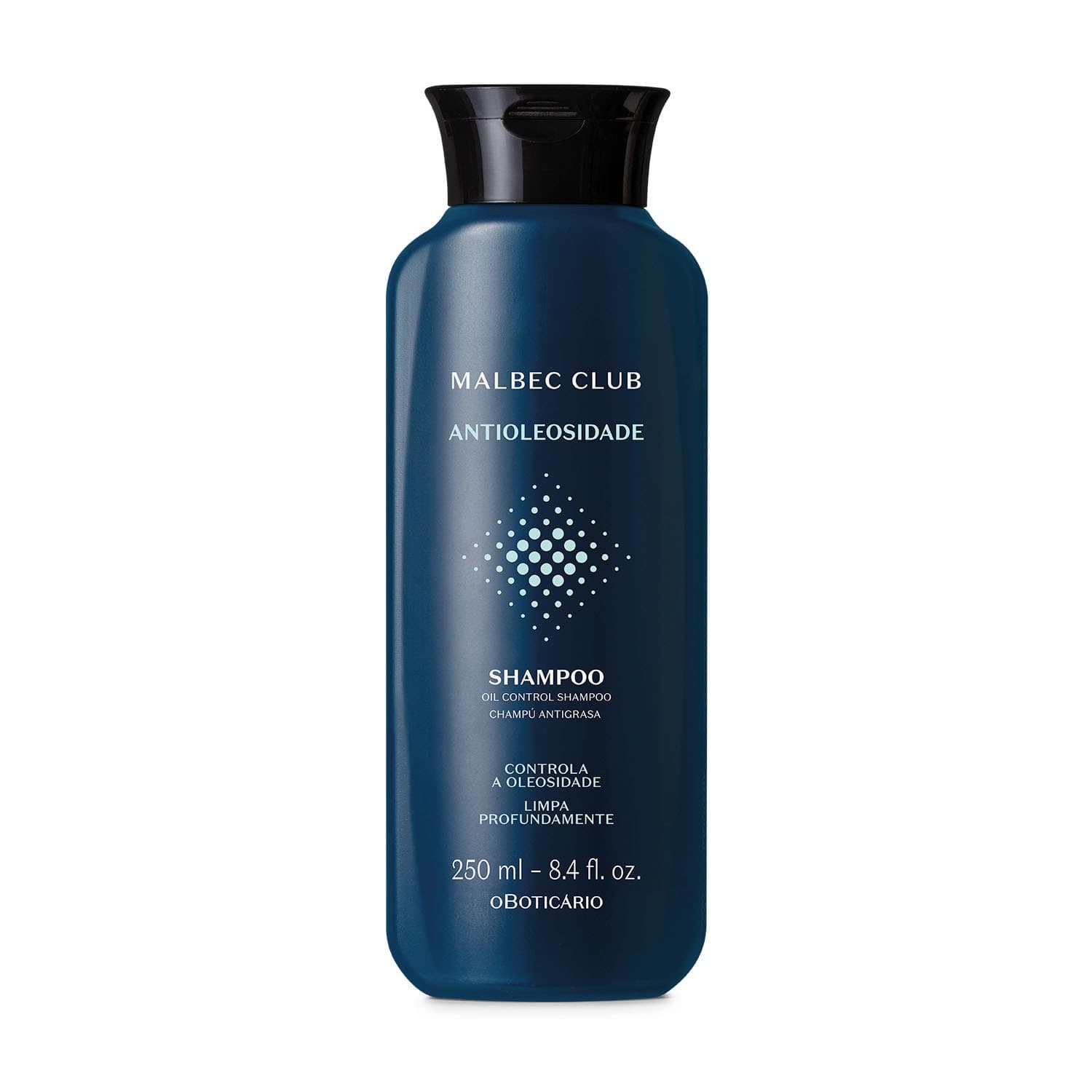 Shampoo Malbec Club Antioleosidade 250Ml