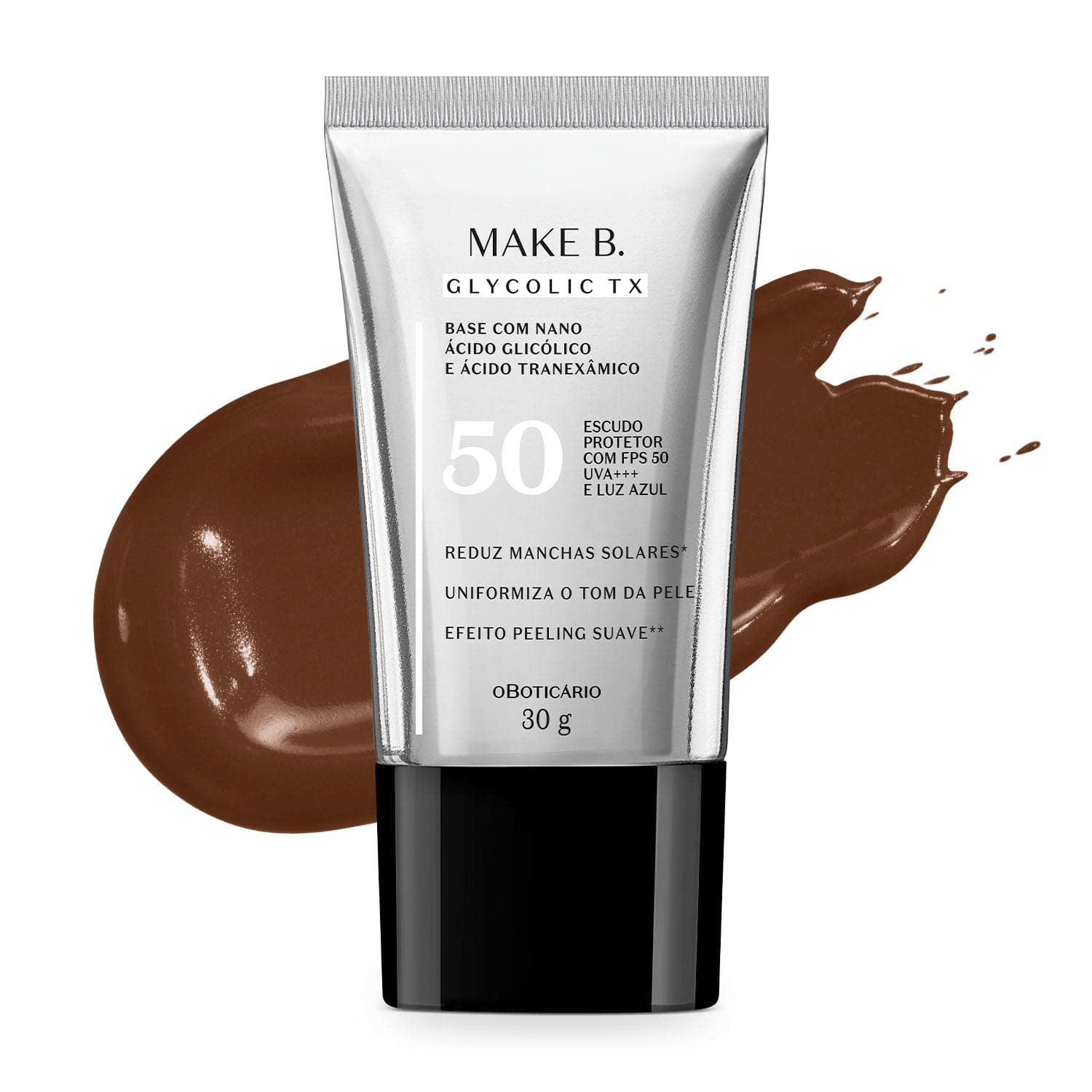 Base Líquida Make B. Glycolic Tx Cor 300 30G