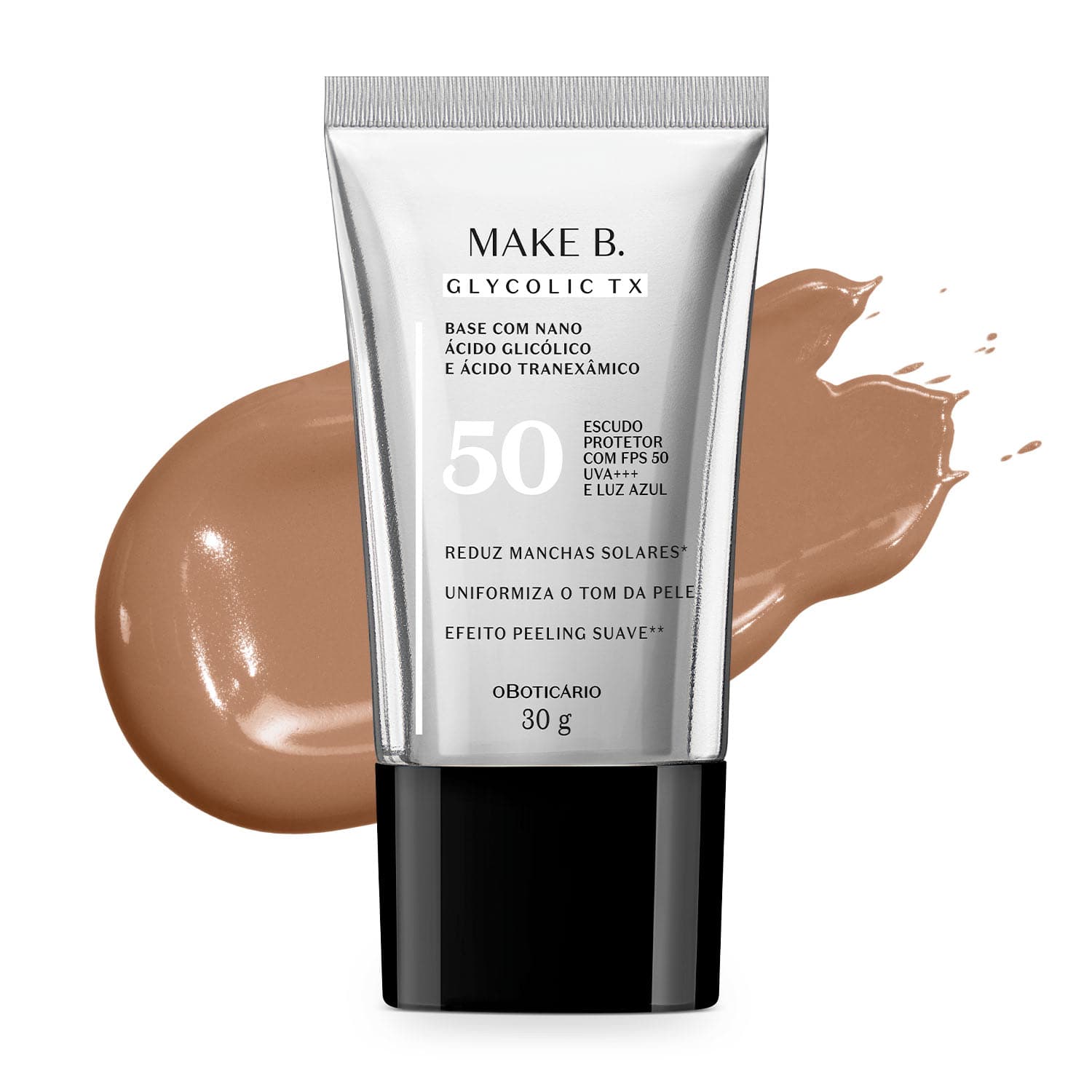 Base Líquida Make B. Glycolic Tx Cor 180 30G
