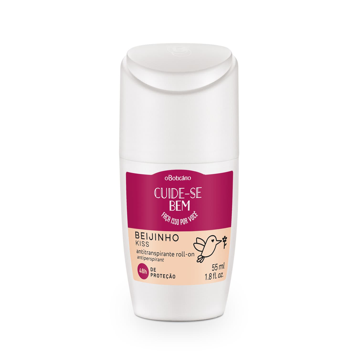 Antitranspirante Roll-On Cuide-Se Bem Beijinho 55Ml