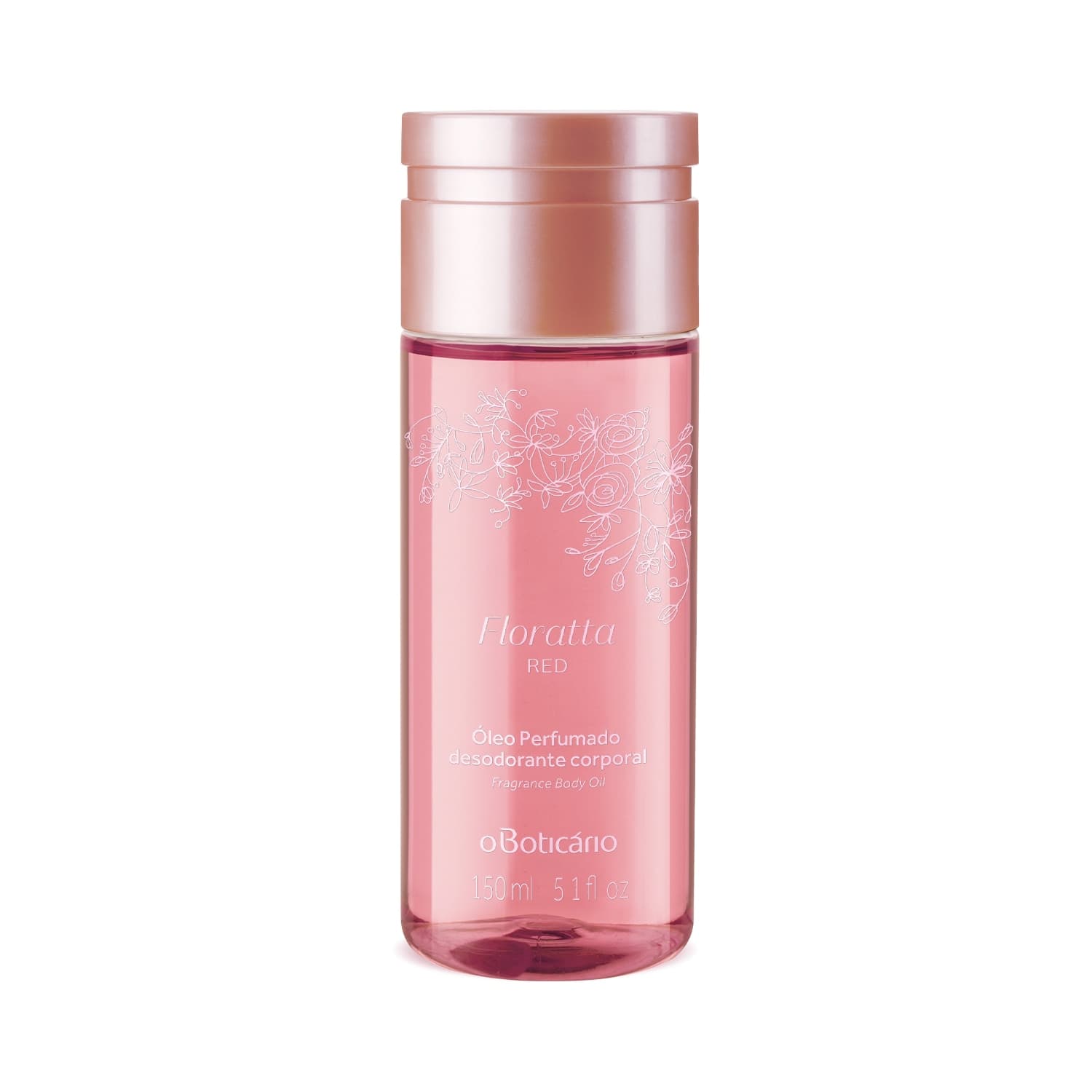 Óleo Perfumado Desodorante Corporal Floratta Red 150Ml