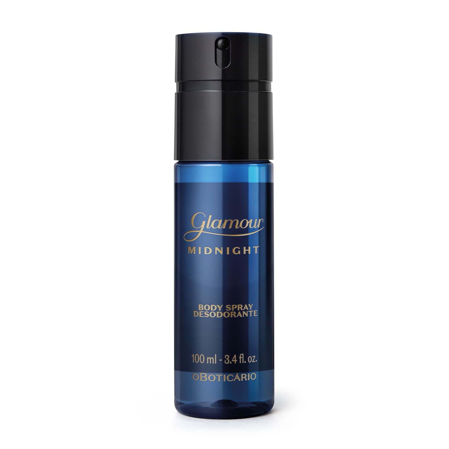 Body Spray Desodorante Glamour Midnight 100Ml