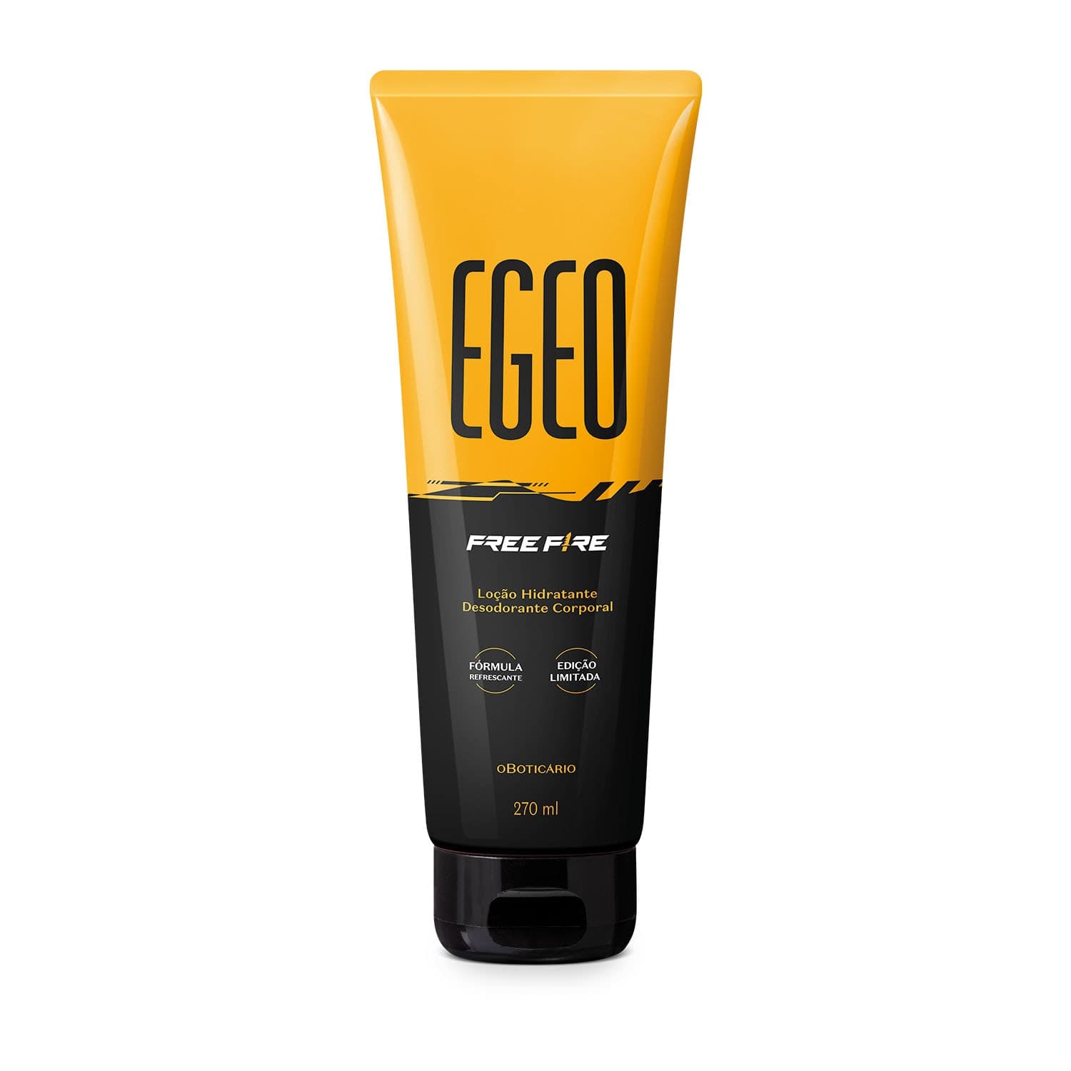 Loção Desodorante Hidratante Corporal Egeo Free Fire 270Ml