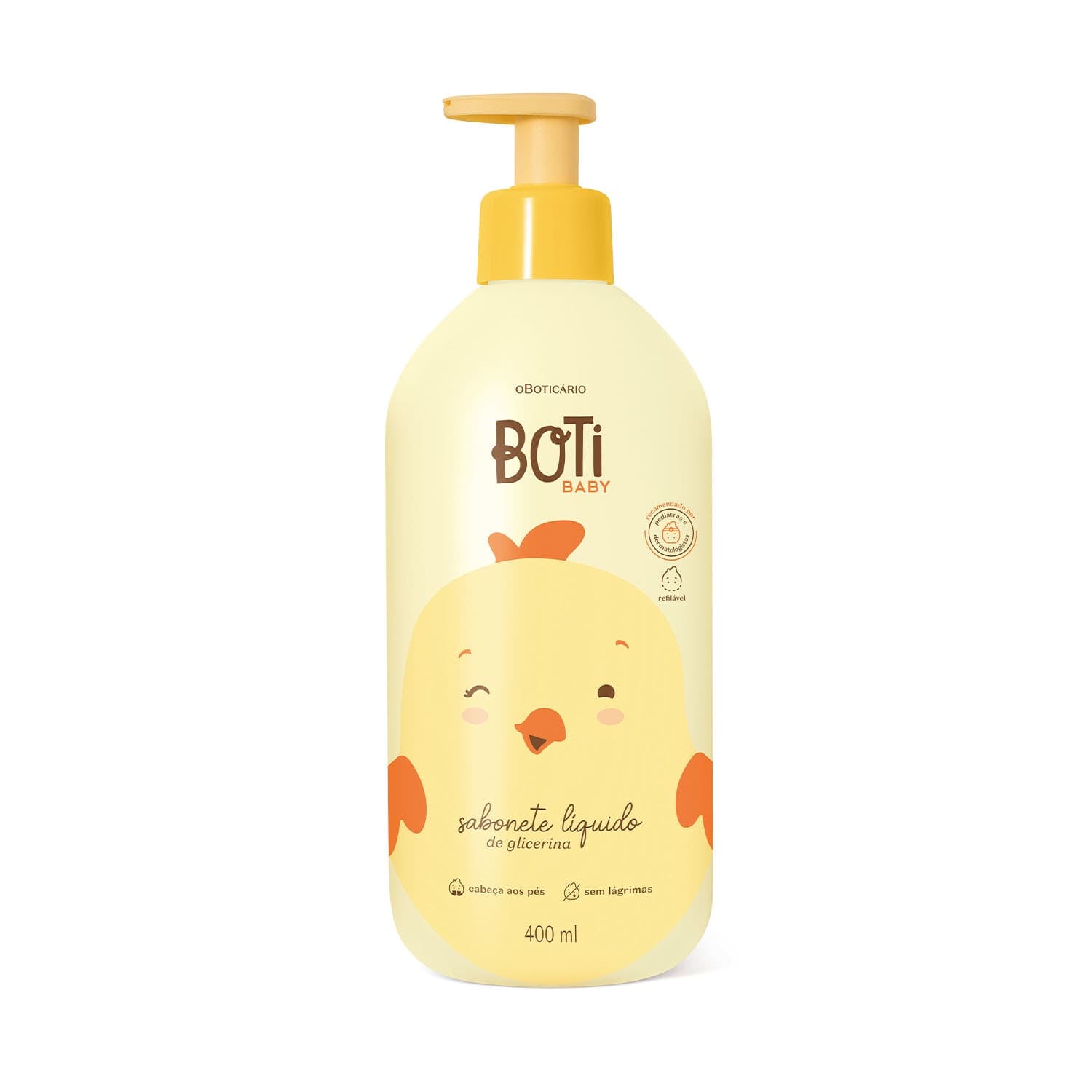 Sabonete Líquido De Glicerina Boti Baby 400Ml
