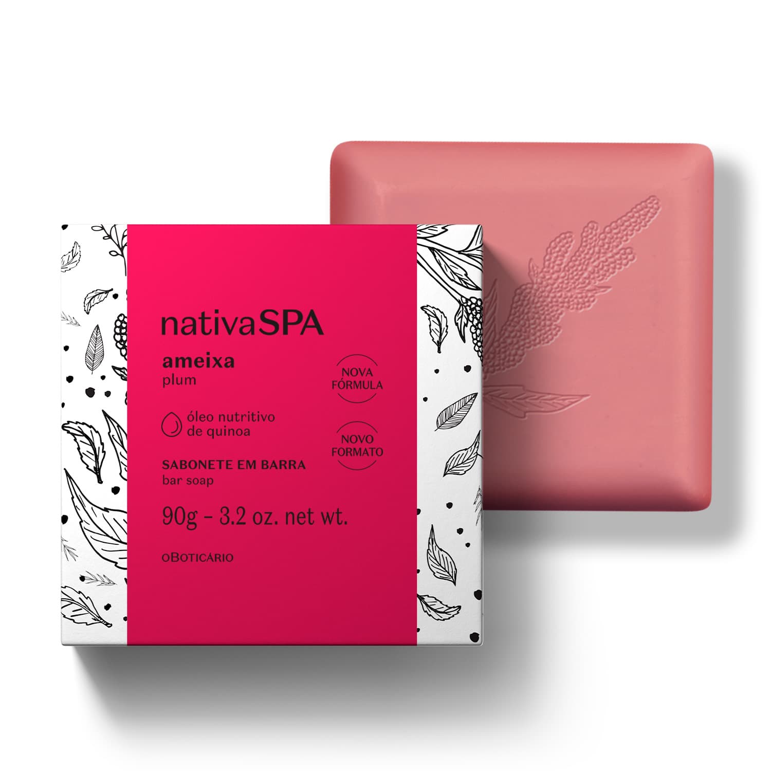 Sabonete Em Barra Nativa Spa Ameixa 90G