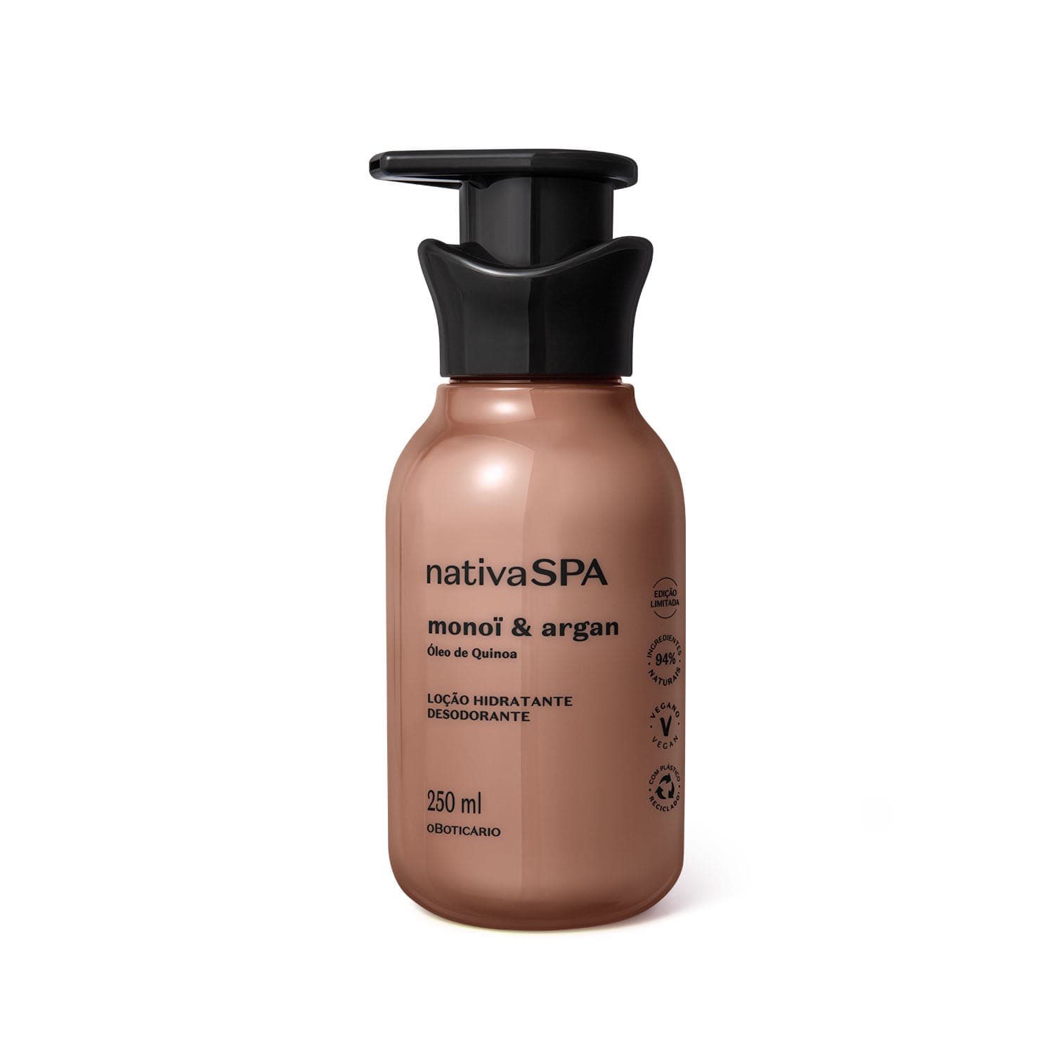 Loção Hidratante Desodorante Corporal Nativa Spa Monoï & Argan 250Ml