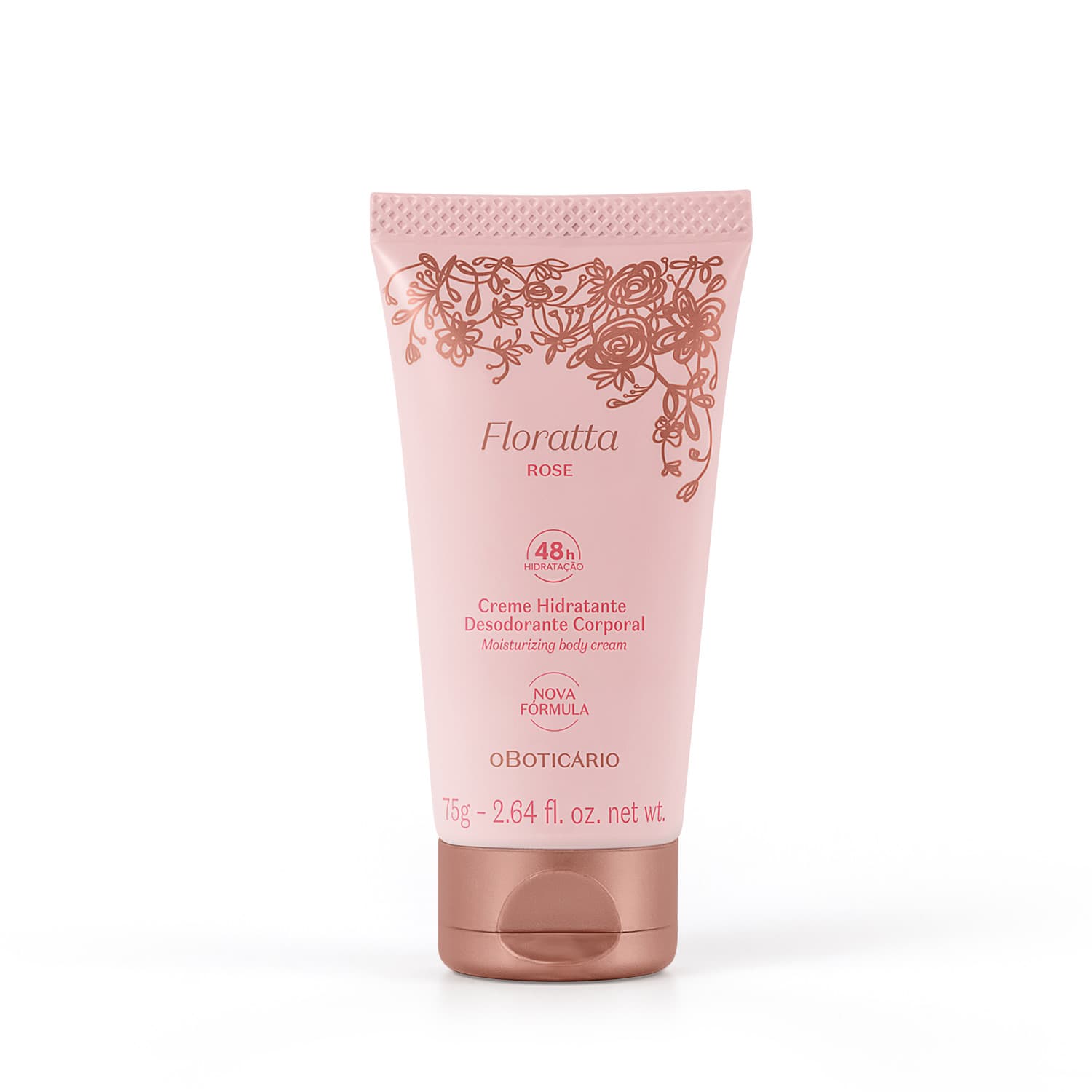 Creme Hidratante Desodorante Corporal Floratta Rose 75G