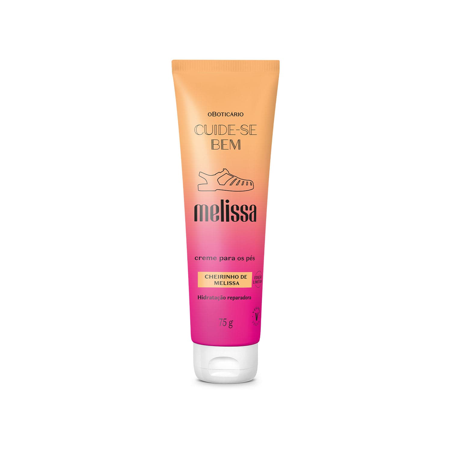 Creme Para Os Pés Cuide-Se Bem Melissa 75G