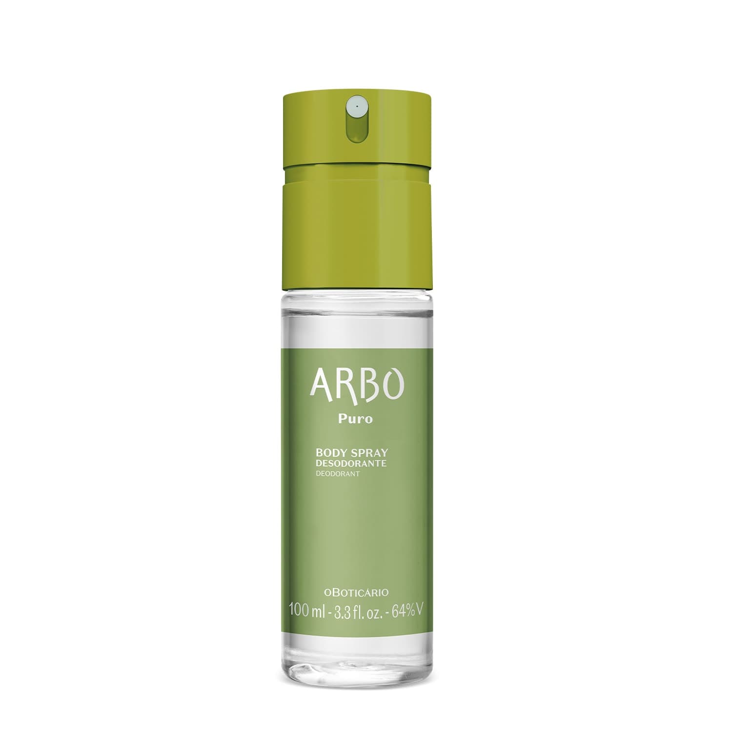 Body Spray Desodorante Arbo Puro 100Ml