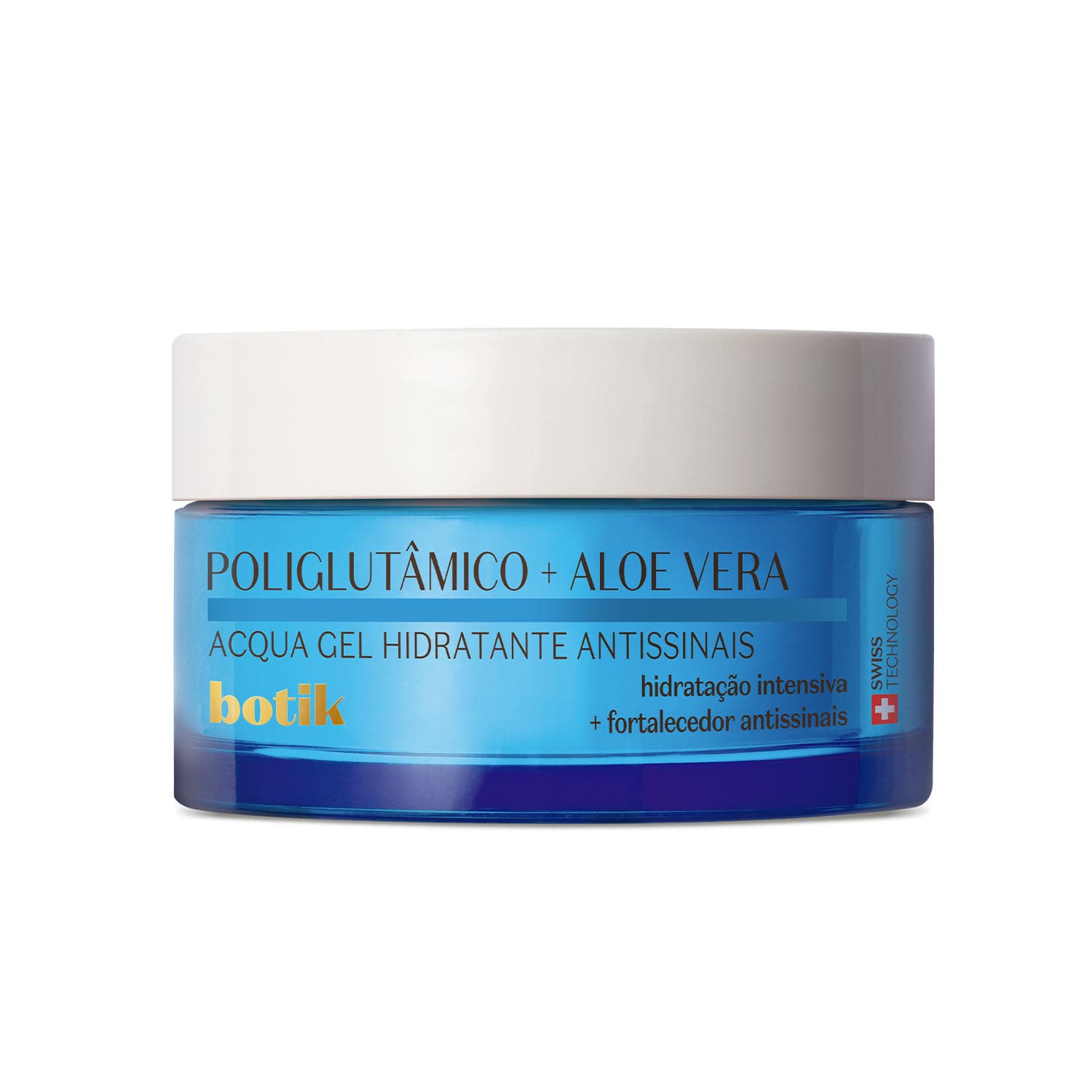 Acqua Gel Hidratante Antissinais Ácido Poliglutâmico + Aloe Vera Botik 45G