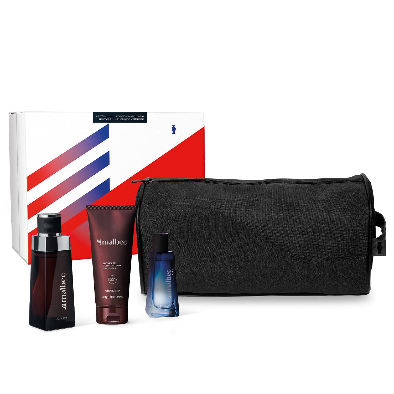 Kit Dia Dos Pais Premium Malbec (4 Itens)