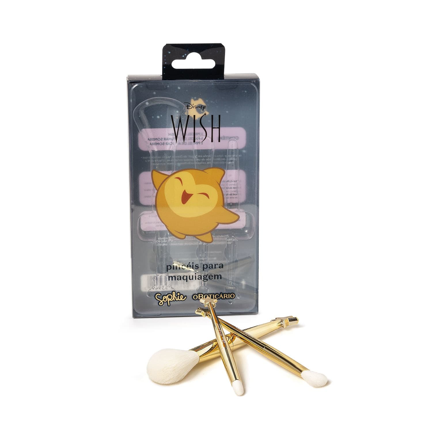 Kit De Pincéis Para Maquiagem Sophie Disney Wish