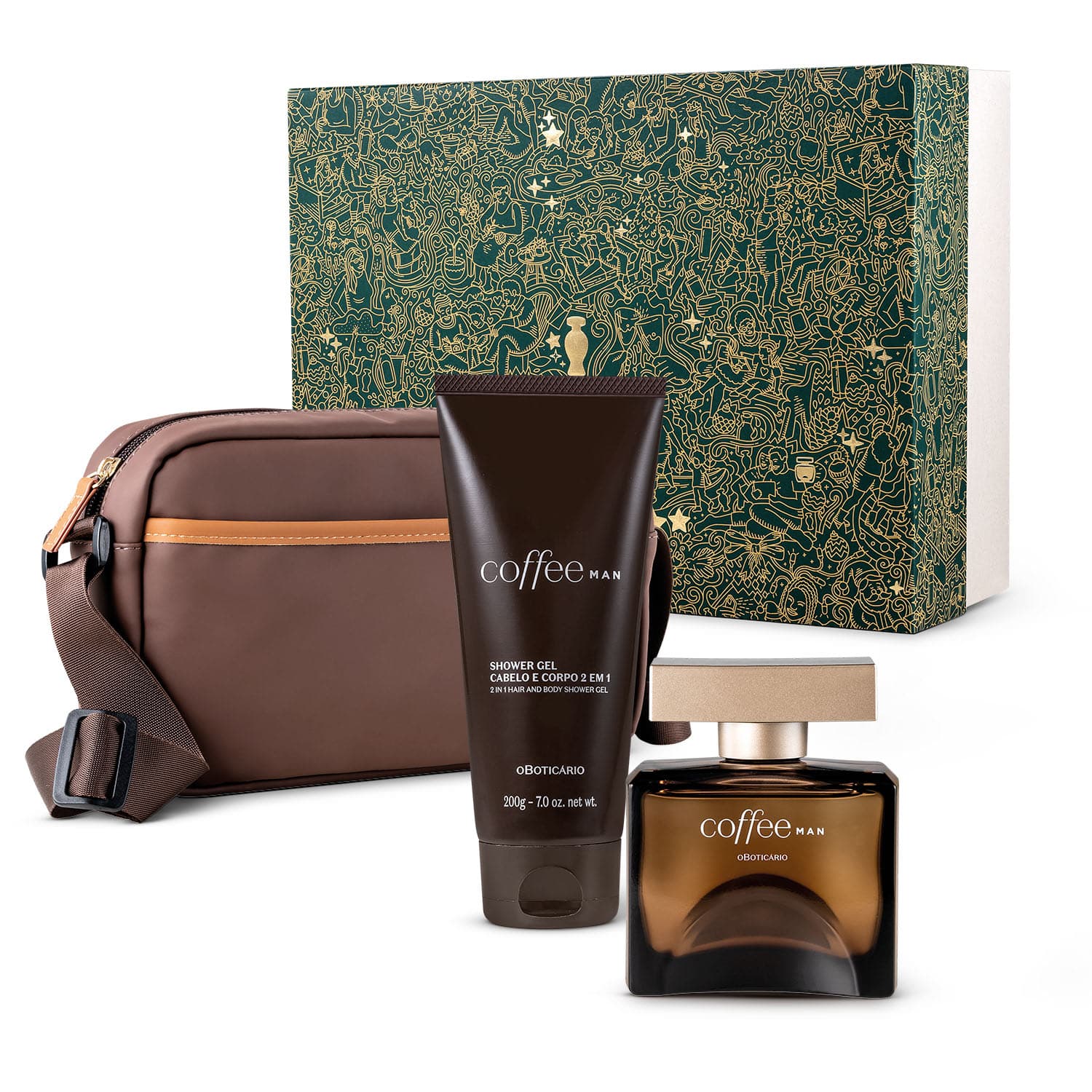 Kit Presente Coffe Man (3 Itens)