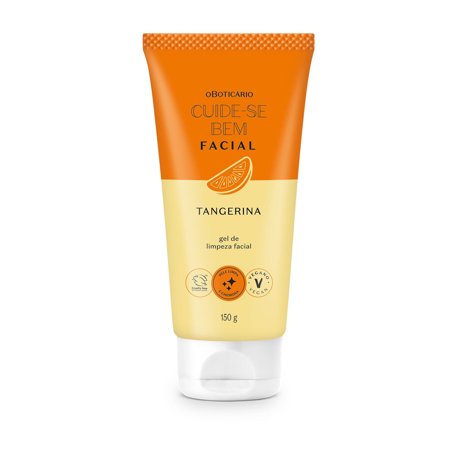 Gel De Limpeza Facial Cuide-Se Bem Feira Tangerina 150G