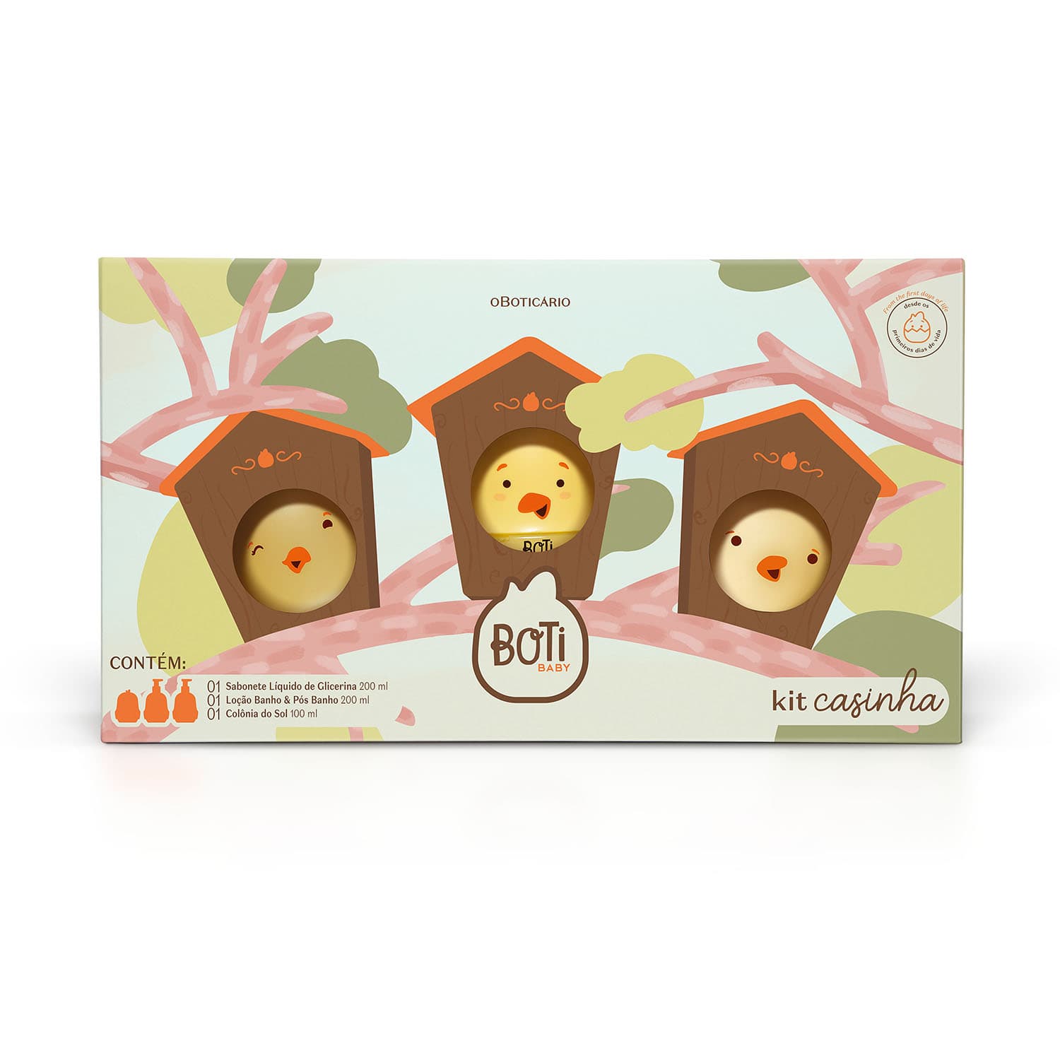Kit Boti Baby Casinha (3 Itens)