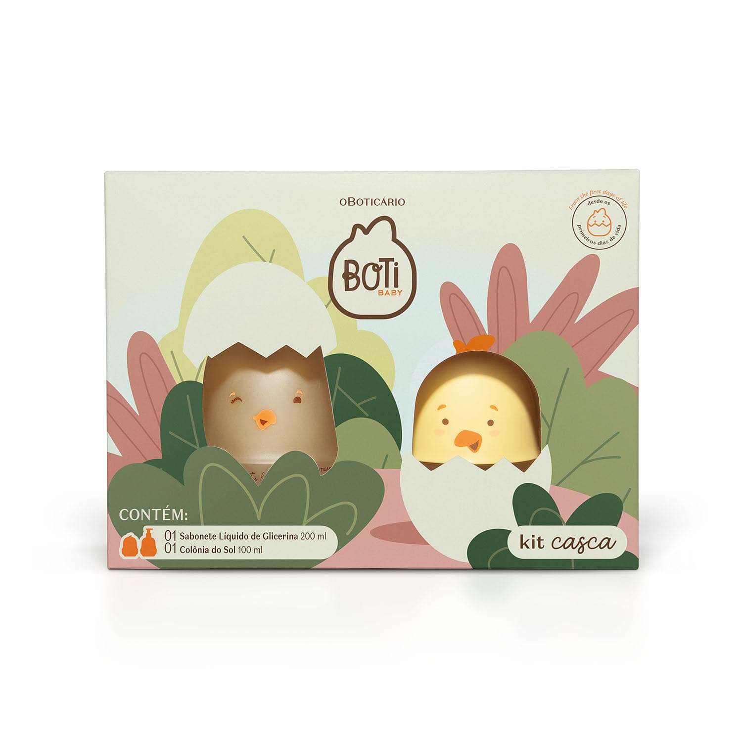 Kit Boti Baby Casca (2 Itens)
