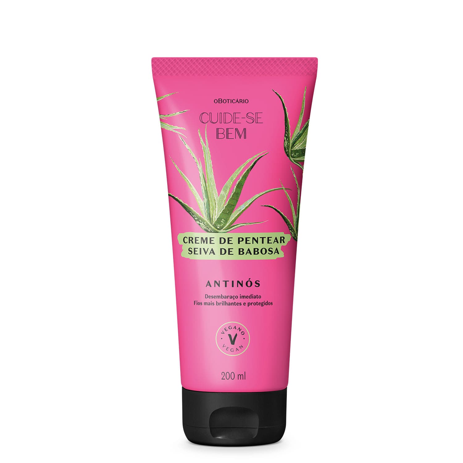 Creme De Pentear Seiva De Babosa Cuide-Se Bem Feira 200Ml