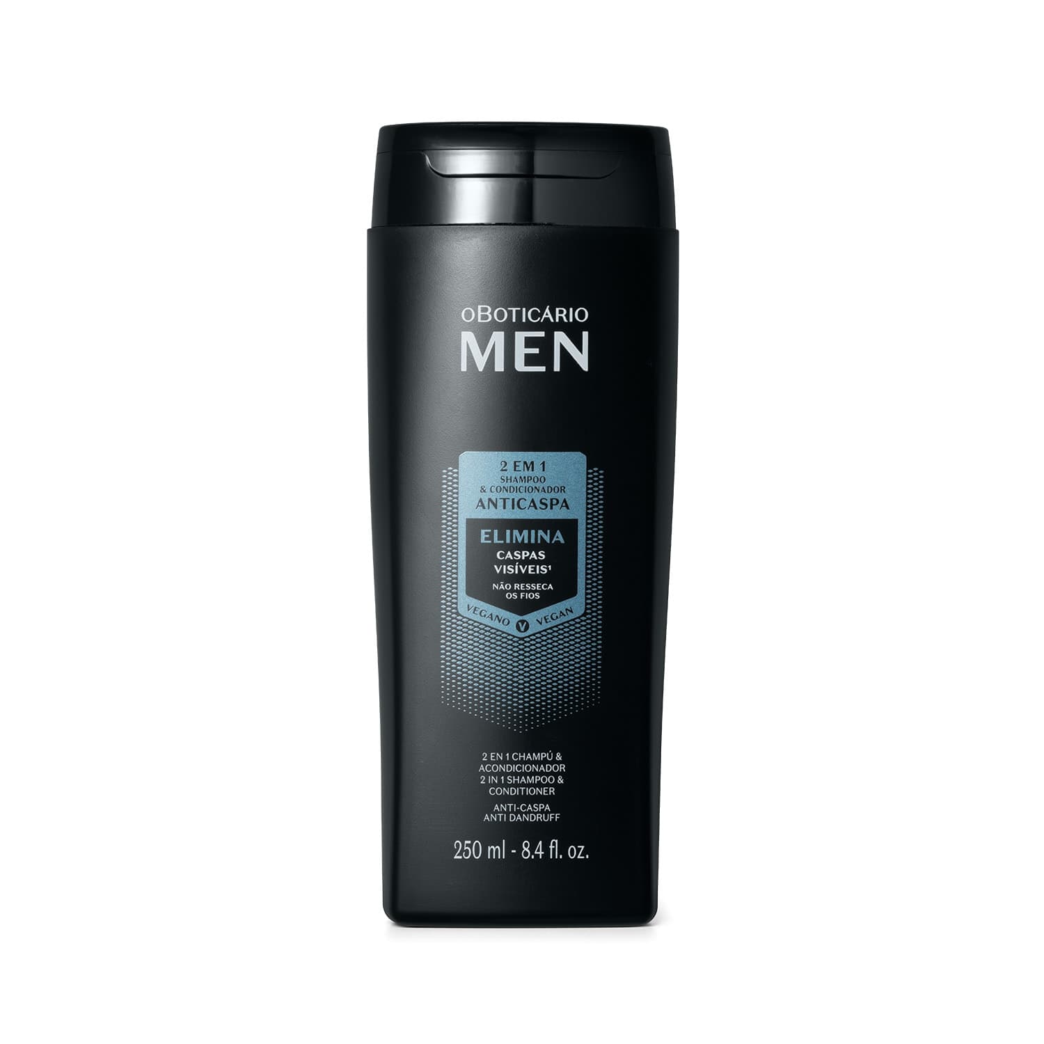 Shampoo E Condicionador Anticaspa 2 Em 1 Men 250Ml