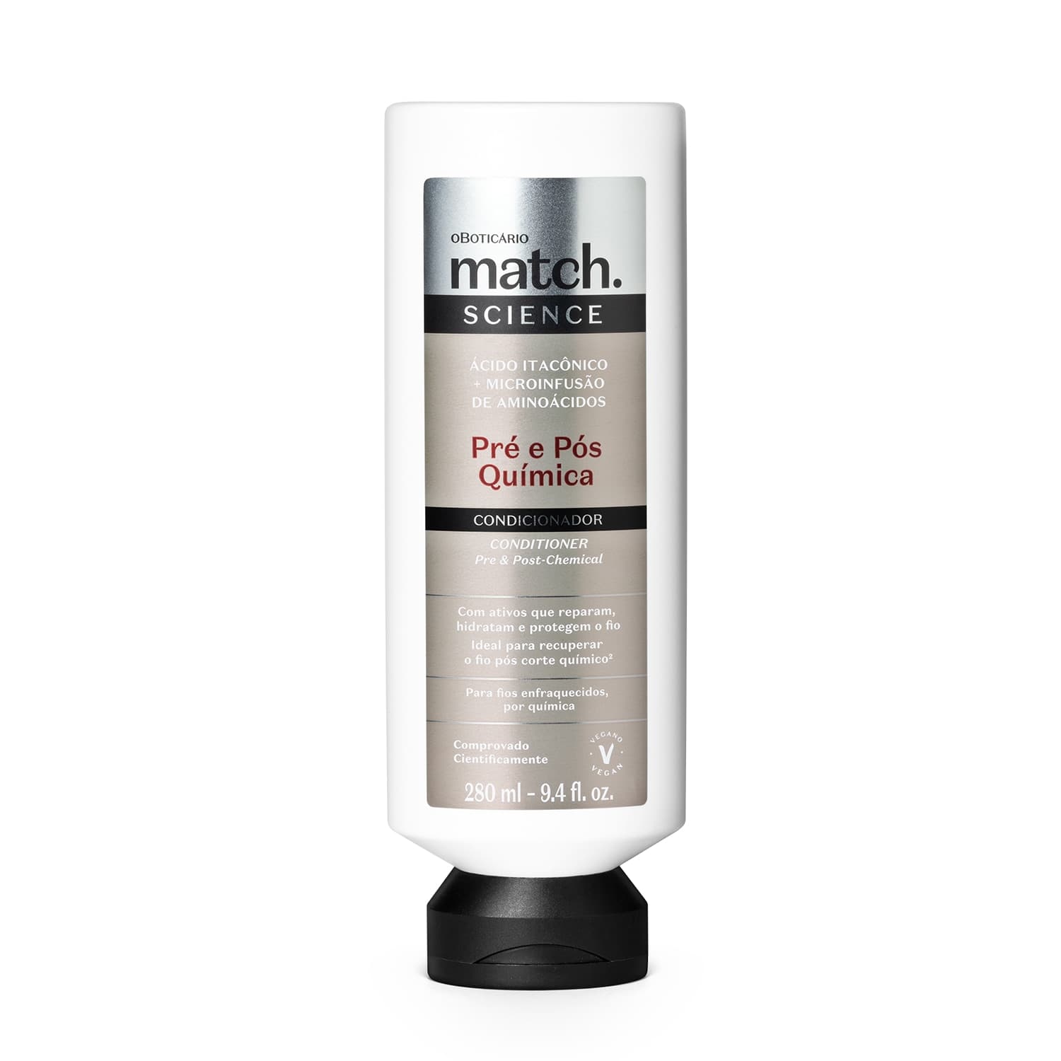 Condicionador Match Science Pré E Pós-Química 280Ml