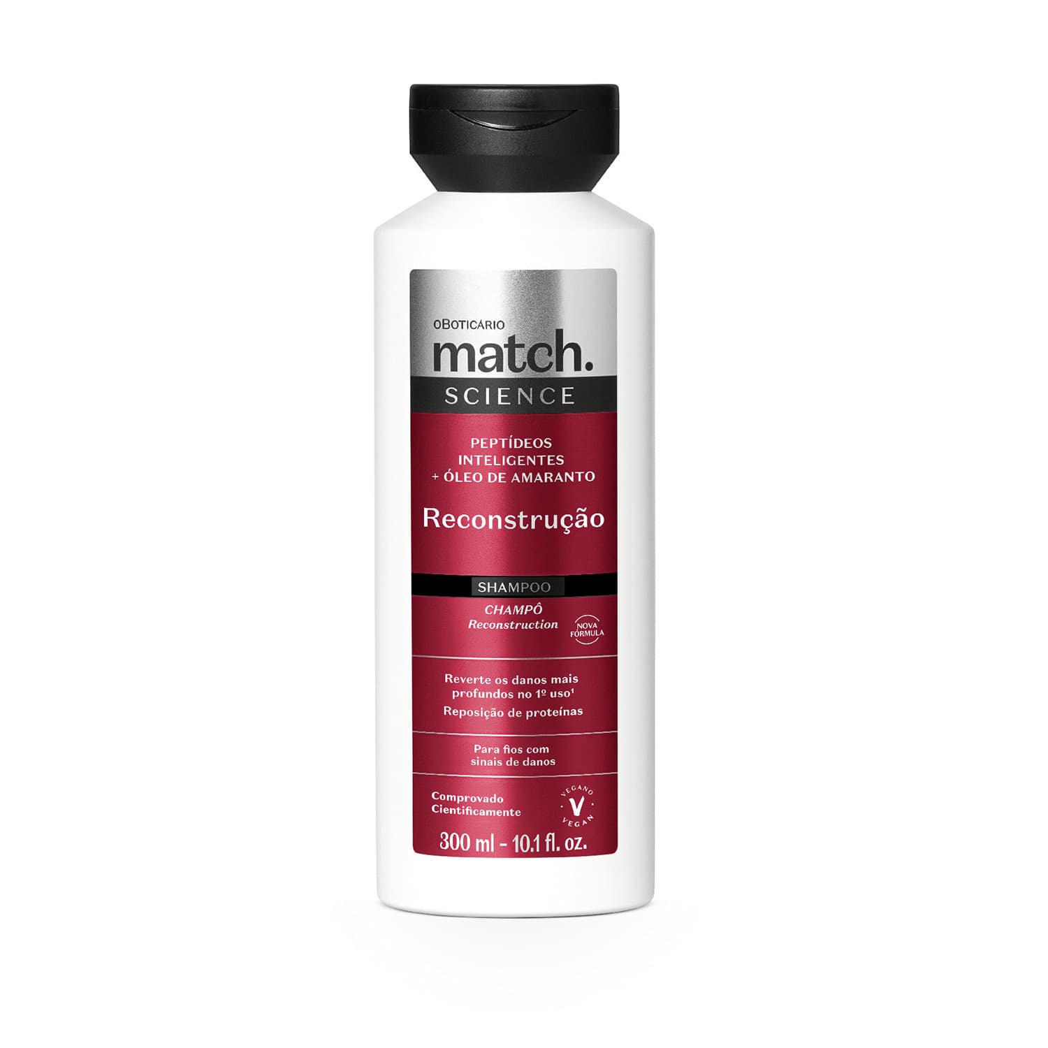 Shampoo Match Science Reconstrução 300Ml