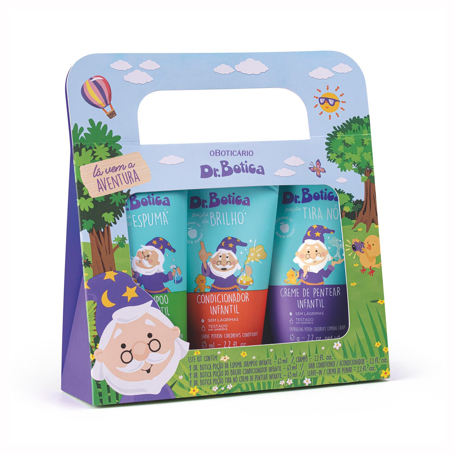 Mini Kit Dr. Botica Coragem (3 Itens)