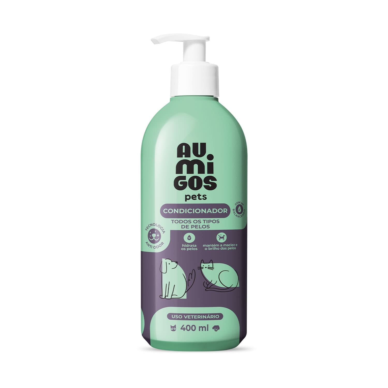 Condicionador Au.Migos Pets 400Ml