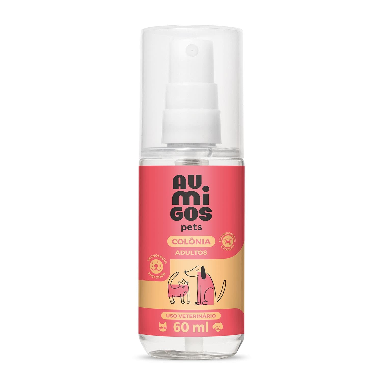 Colônia Au.Migos Pets 60Ml
