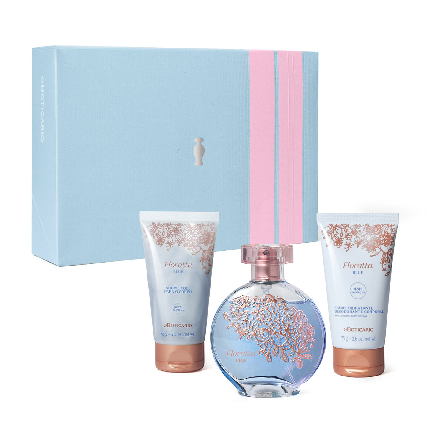 Kit Presente Floratta Blue (3 Itens)