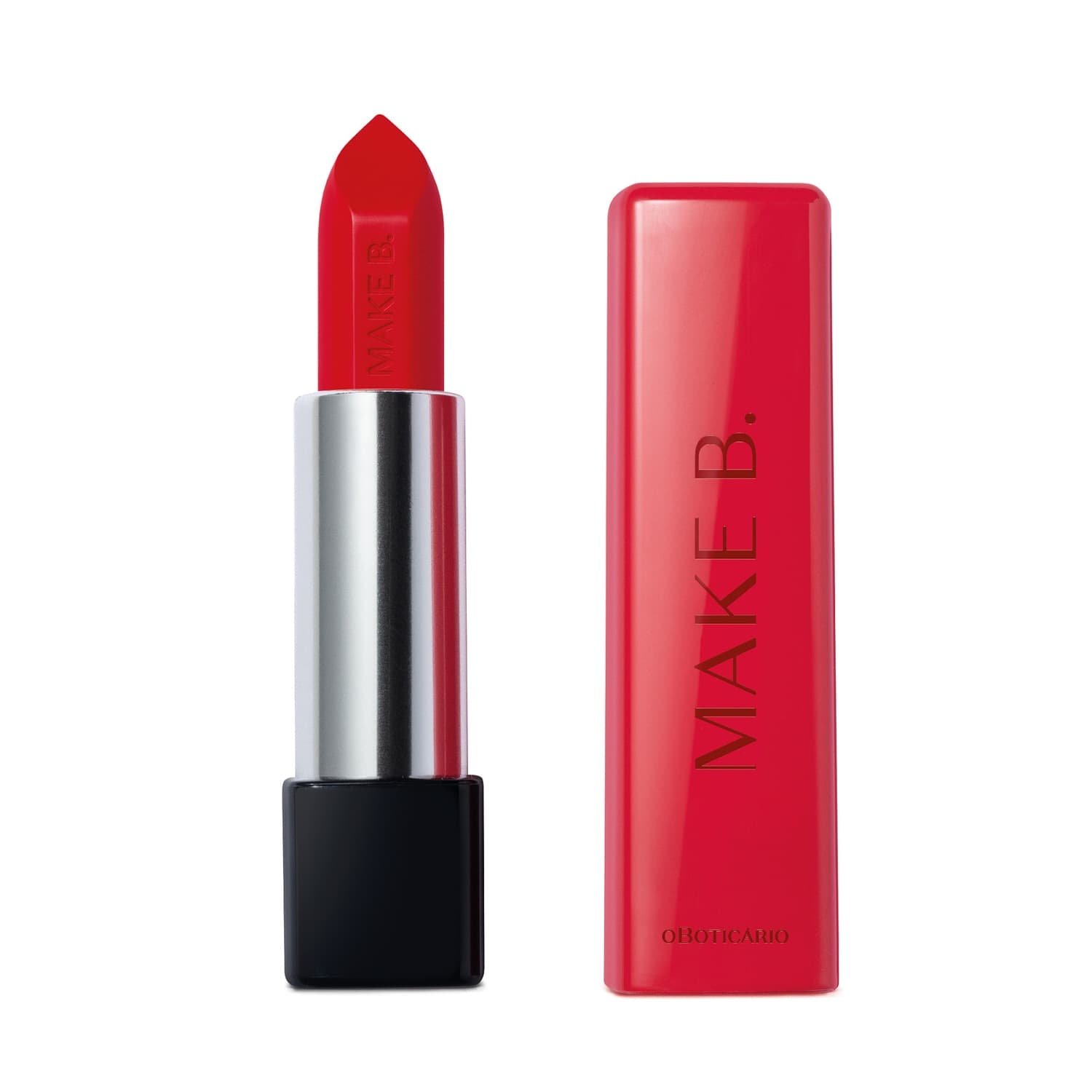 Batom Vermelho Red Cherry Cremoso Make B. Cereja Rouge 3,6G