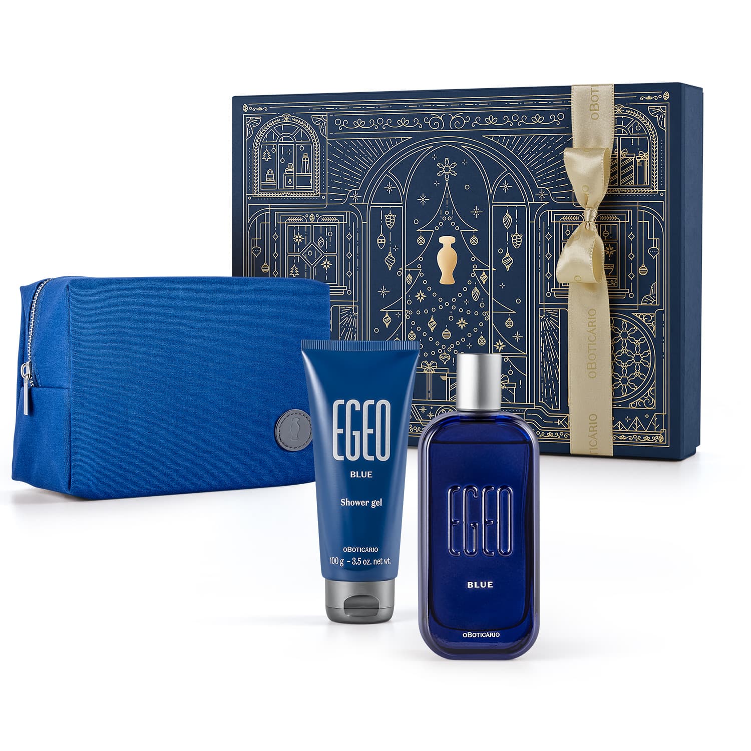 Kit Presente Natal Egeo Blue (3 Itens)