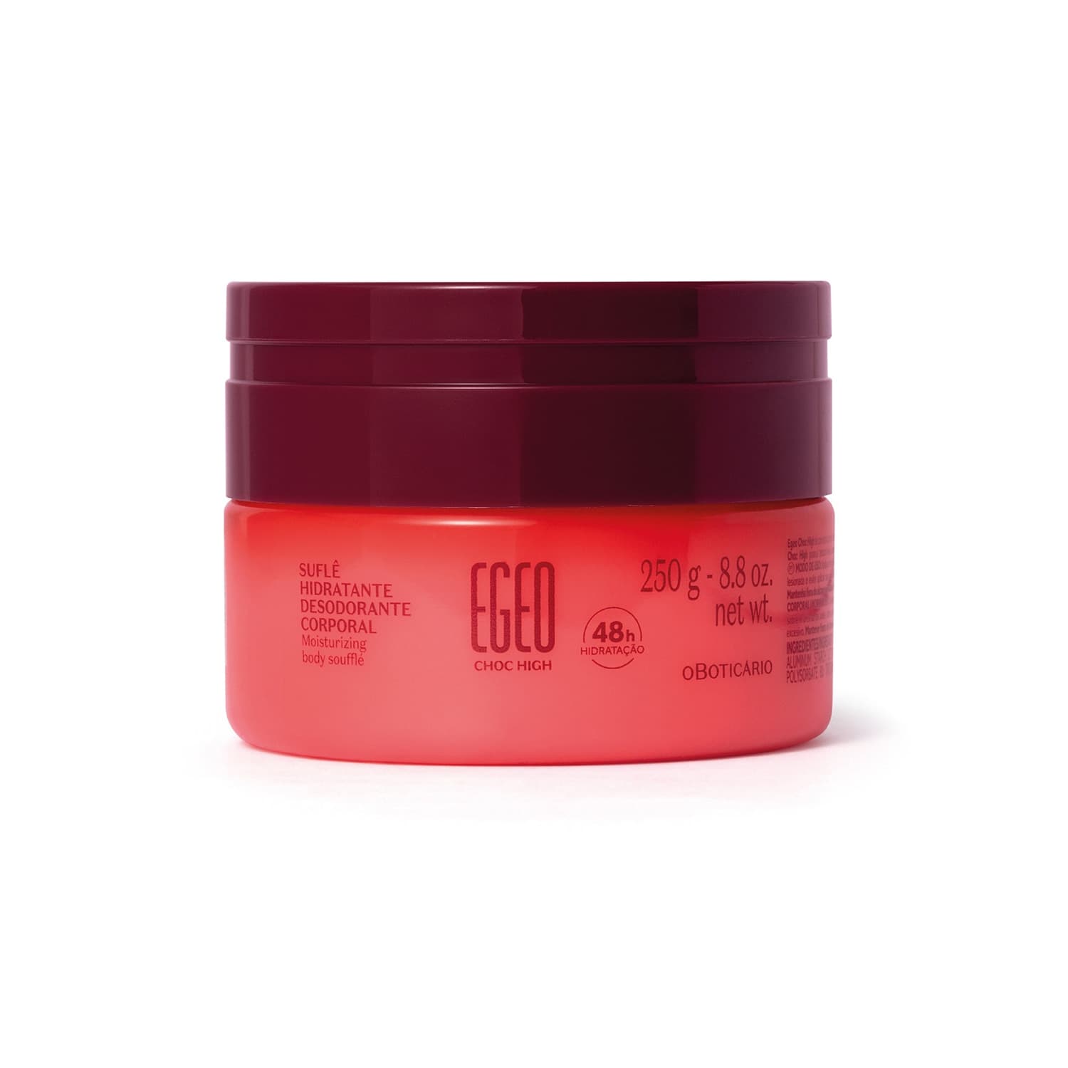Suflê Hidratante Desodorante Corporal Egeo High 250G