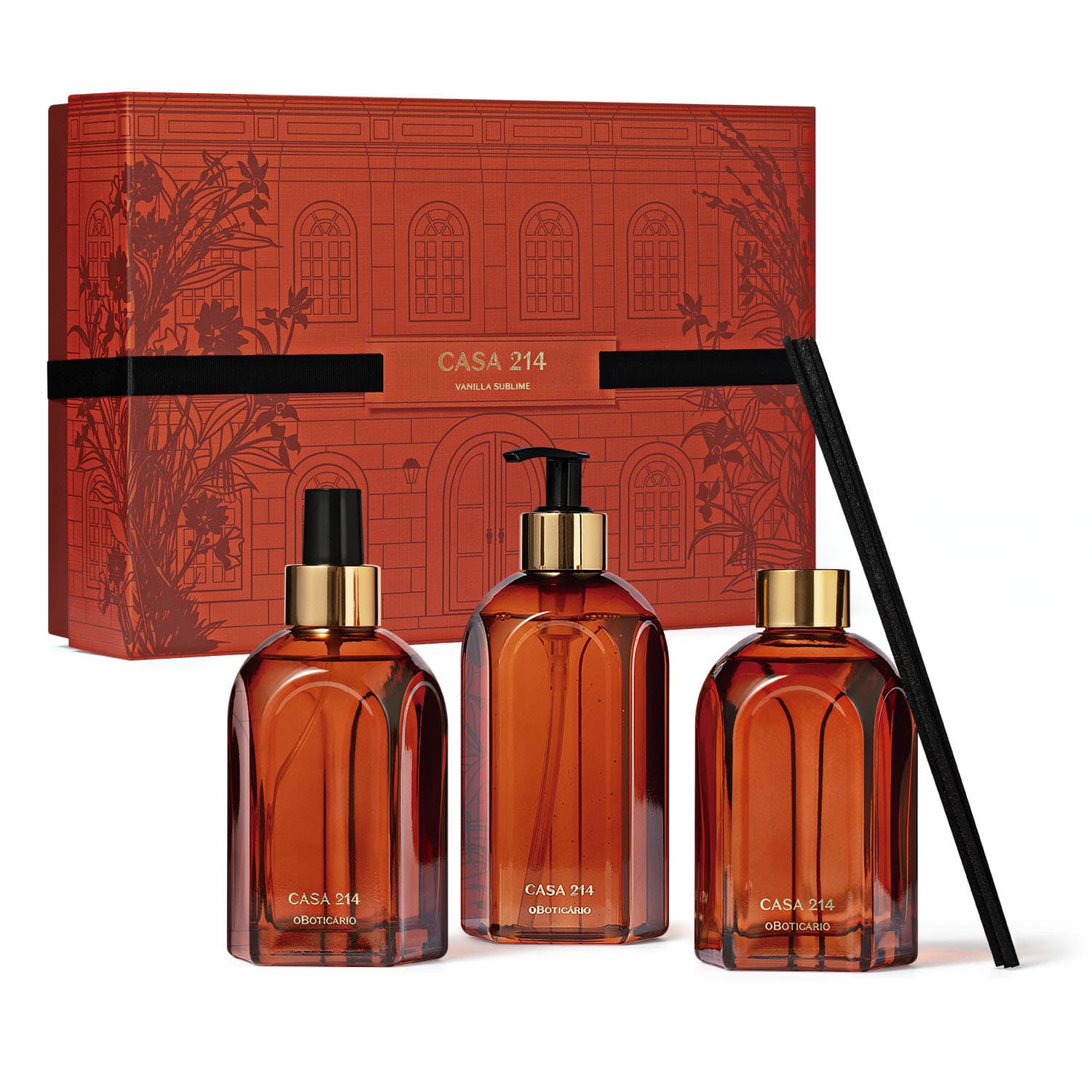 Kit Presente Casa 214 Vanilla Sublime (3 Itens)