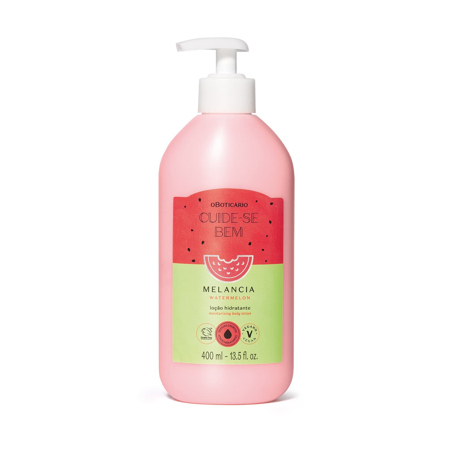 Loção Desodorante Hidratante Corporal Cuide-Se Bem Melancia 400Ml