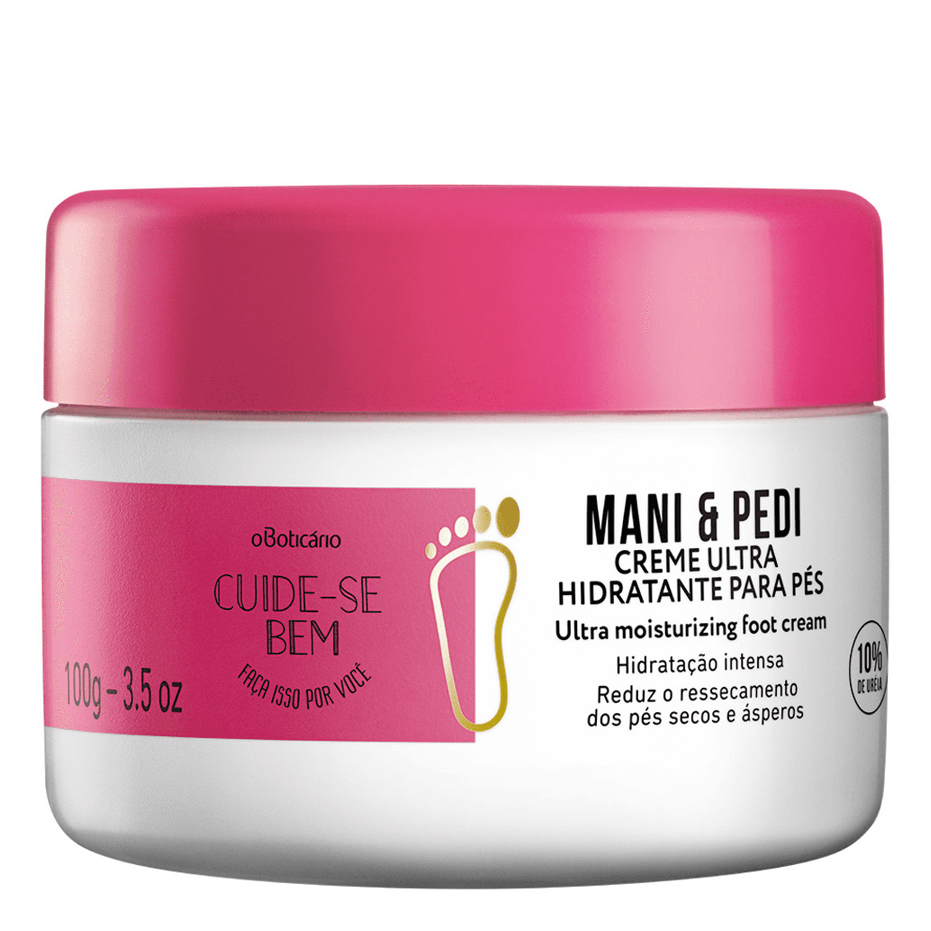 Creme Hidratante Para Pés Cuide-Se Bem Mani & Pedi 100G