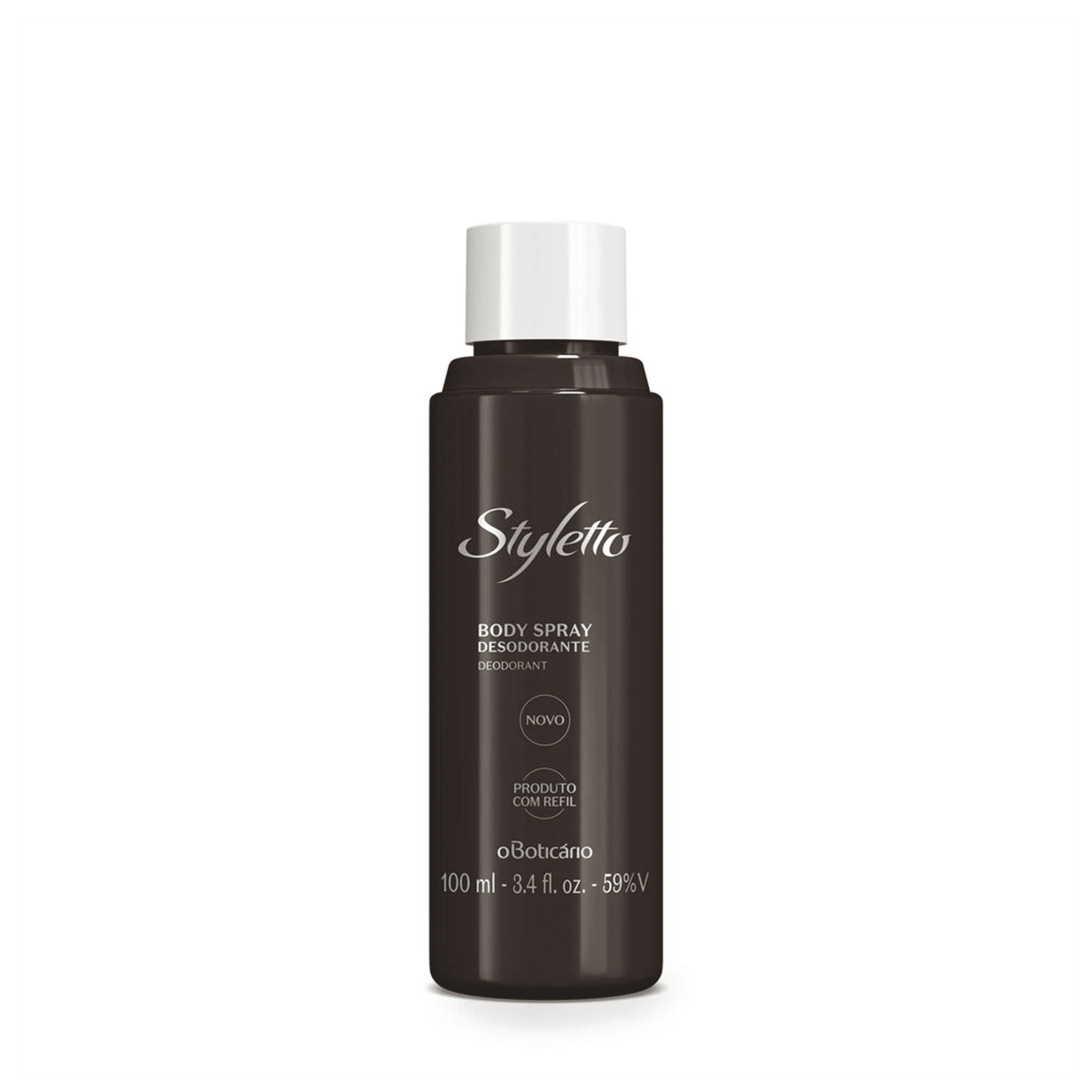 Refil Desodorante Body Spray Boticollection Styletto 100Ml