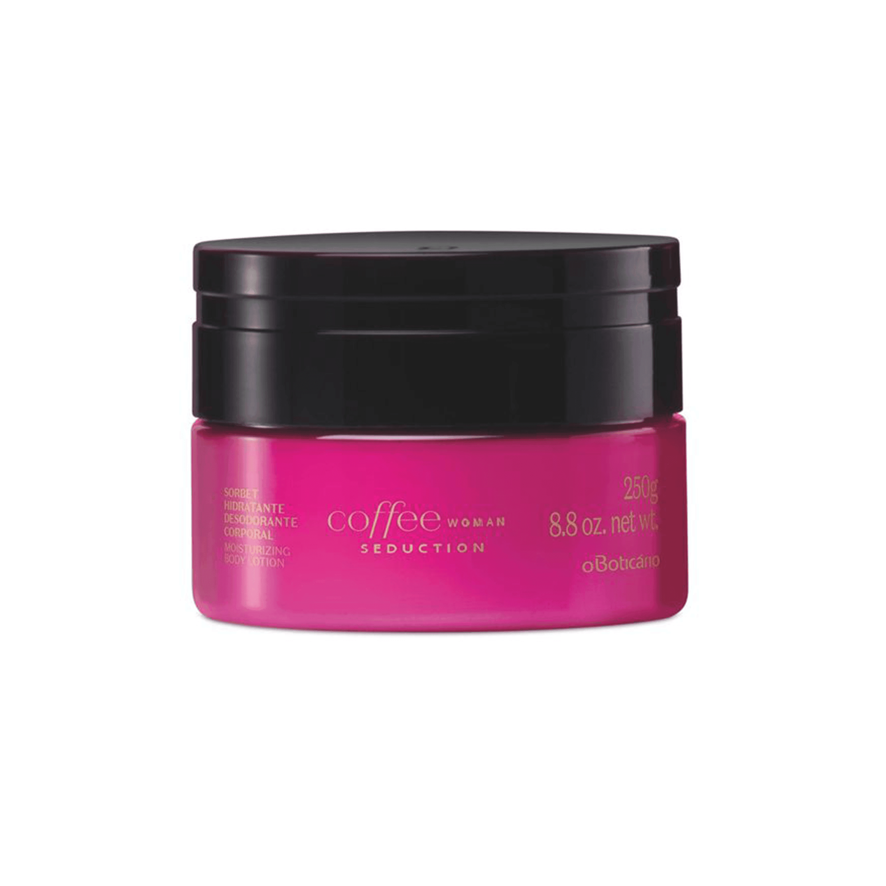 Coffee Woman Seduction Creme Desodorante Hidratante Corporal, 250 G