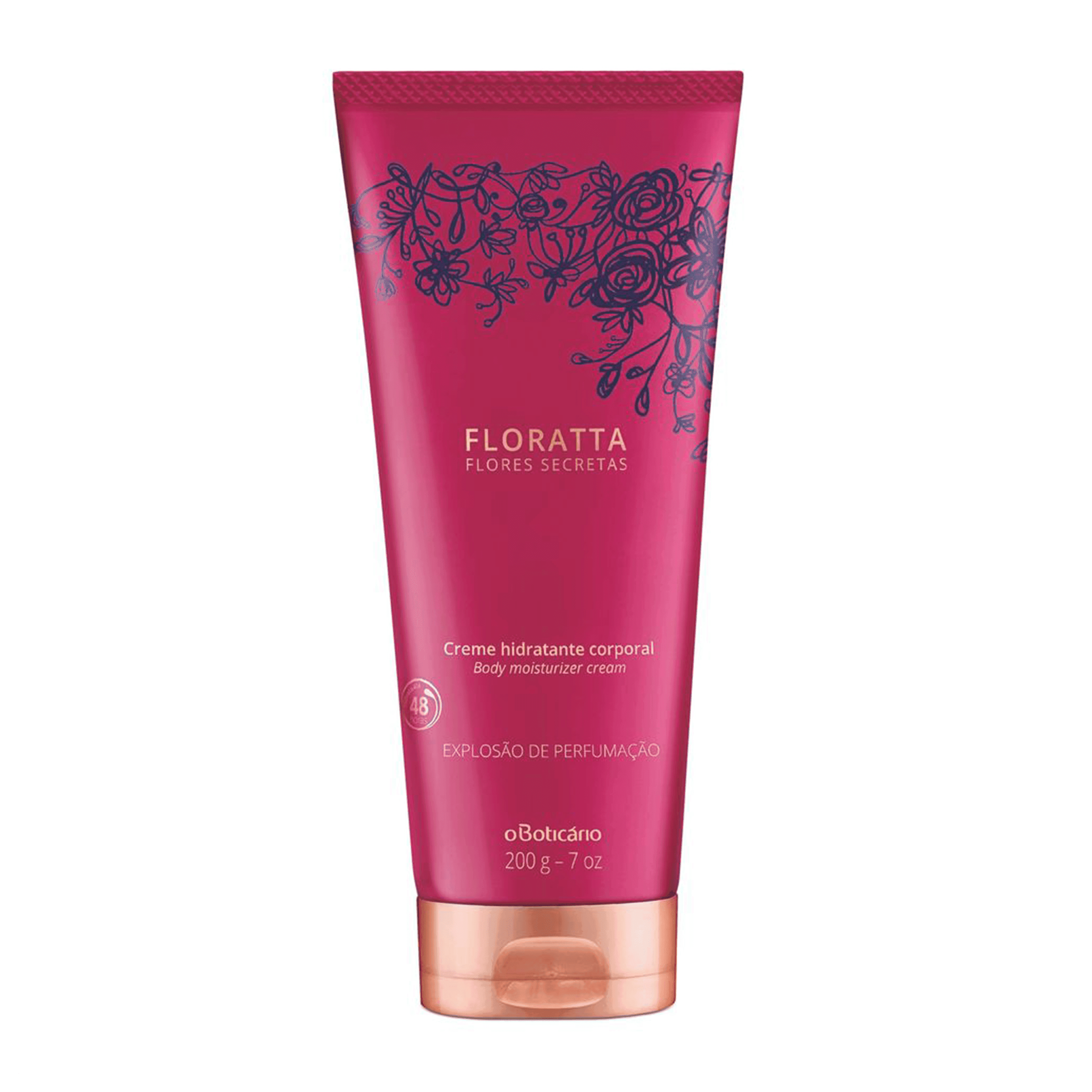 Floratta Flores Secretas Desodorante Hidratante Corporal, 250 G