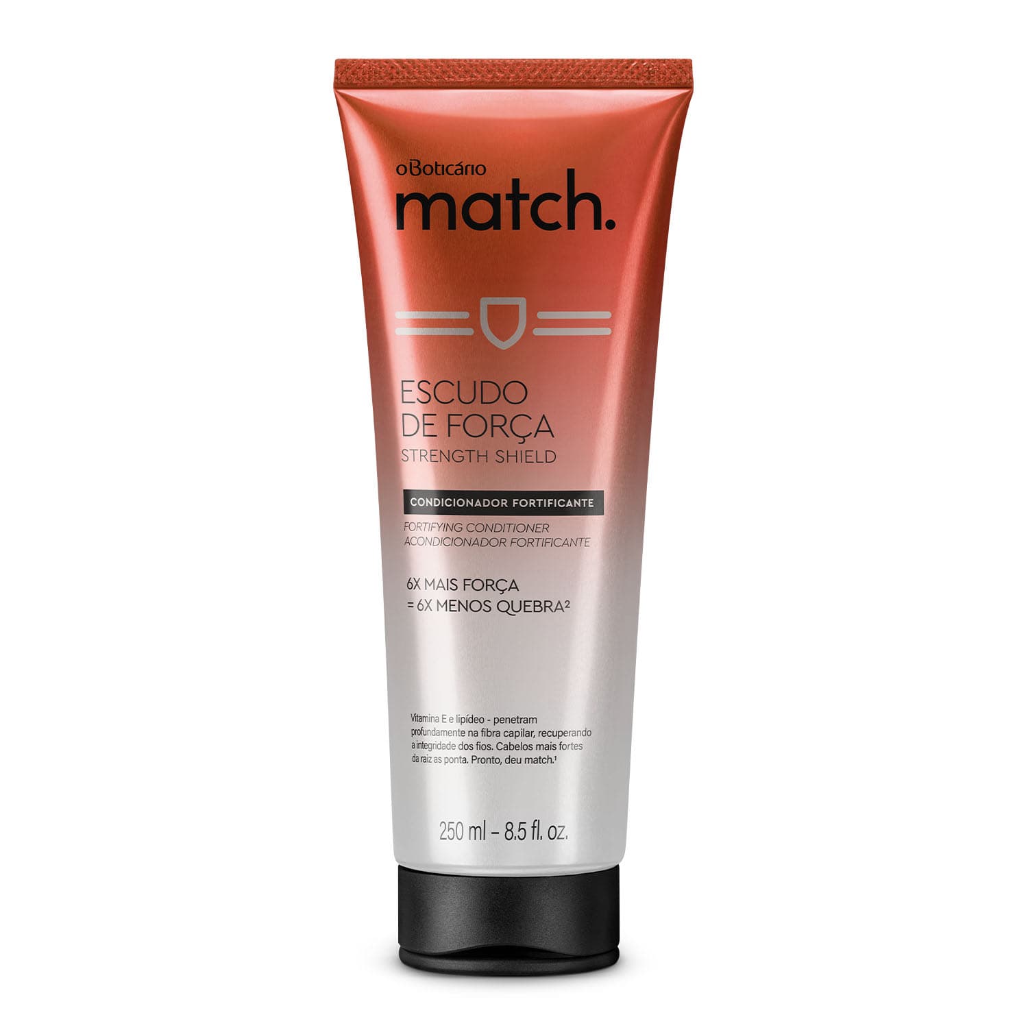 Condicionador Match Escudo De Força, 250 Ml