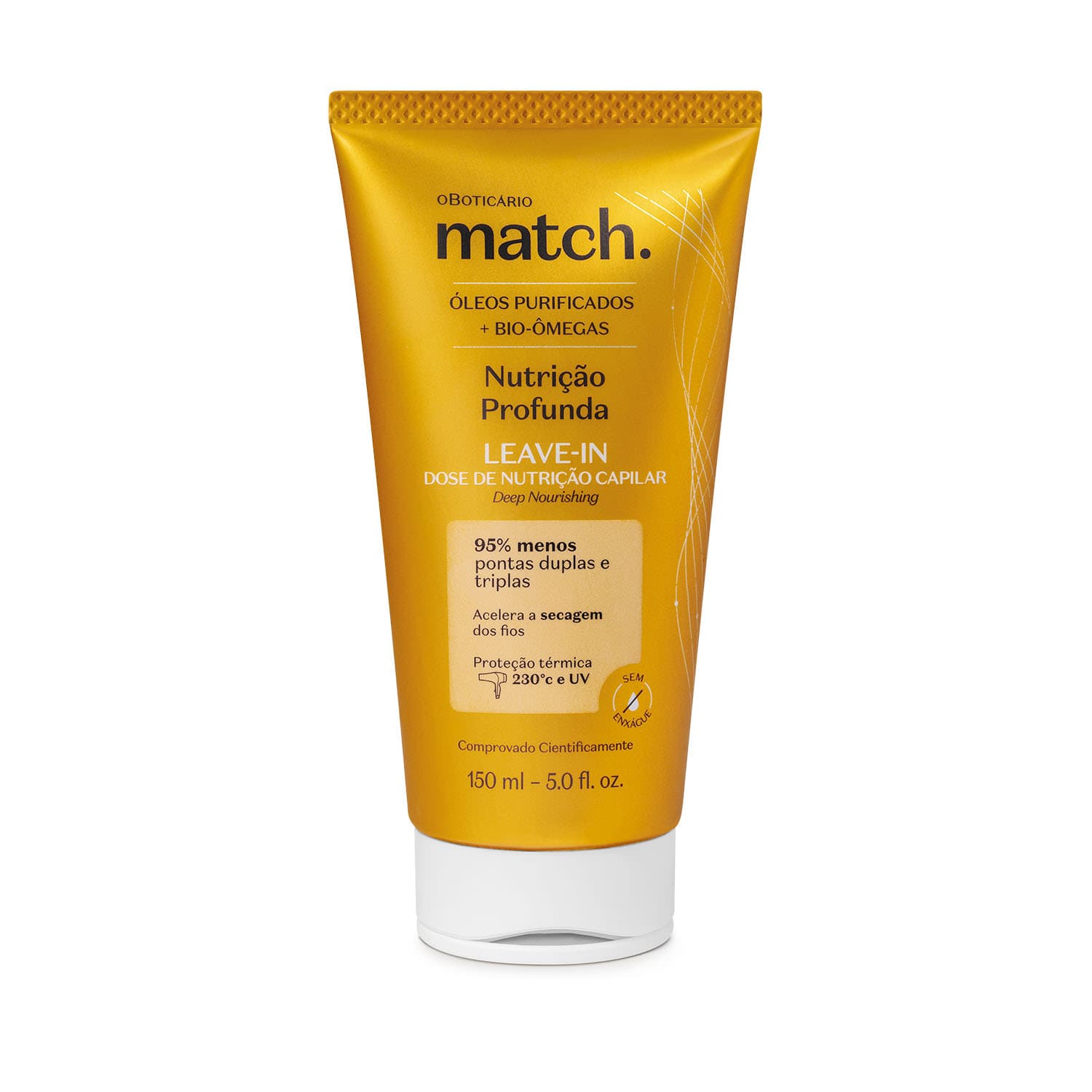 Leave-In Dose De Nutrição Capilar Match Nutrição Profunda 150Ml