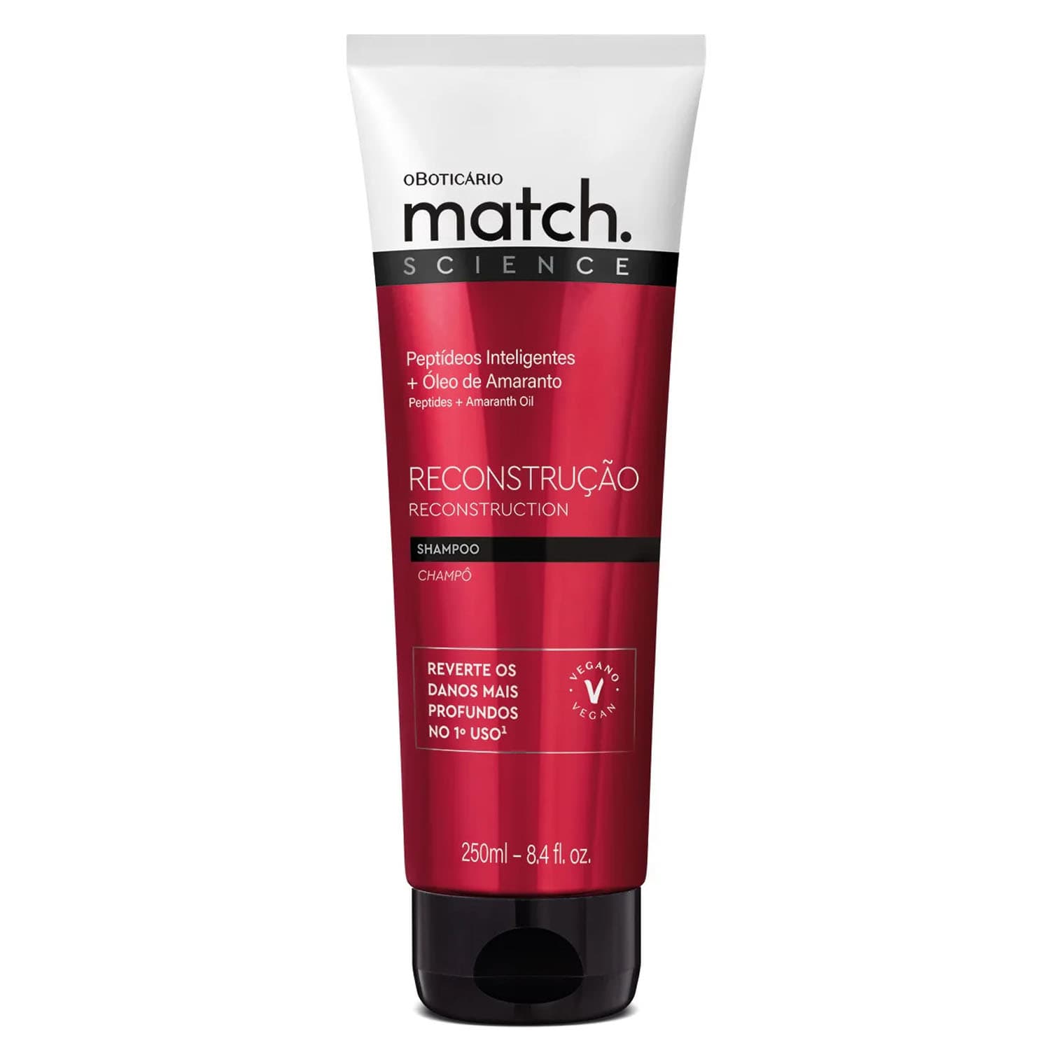 Shampoo Match Science Reconstrução 250Ml
