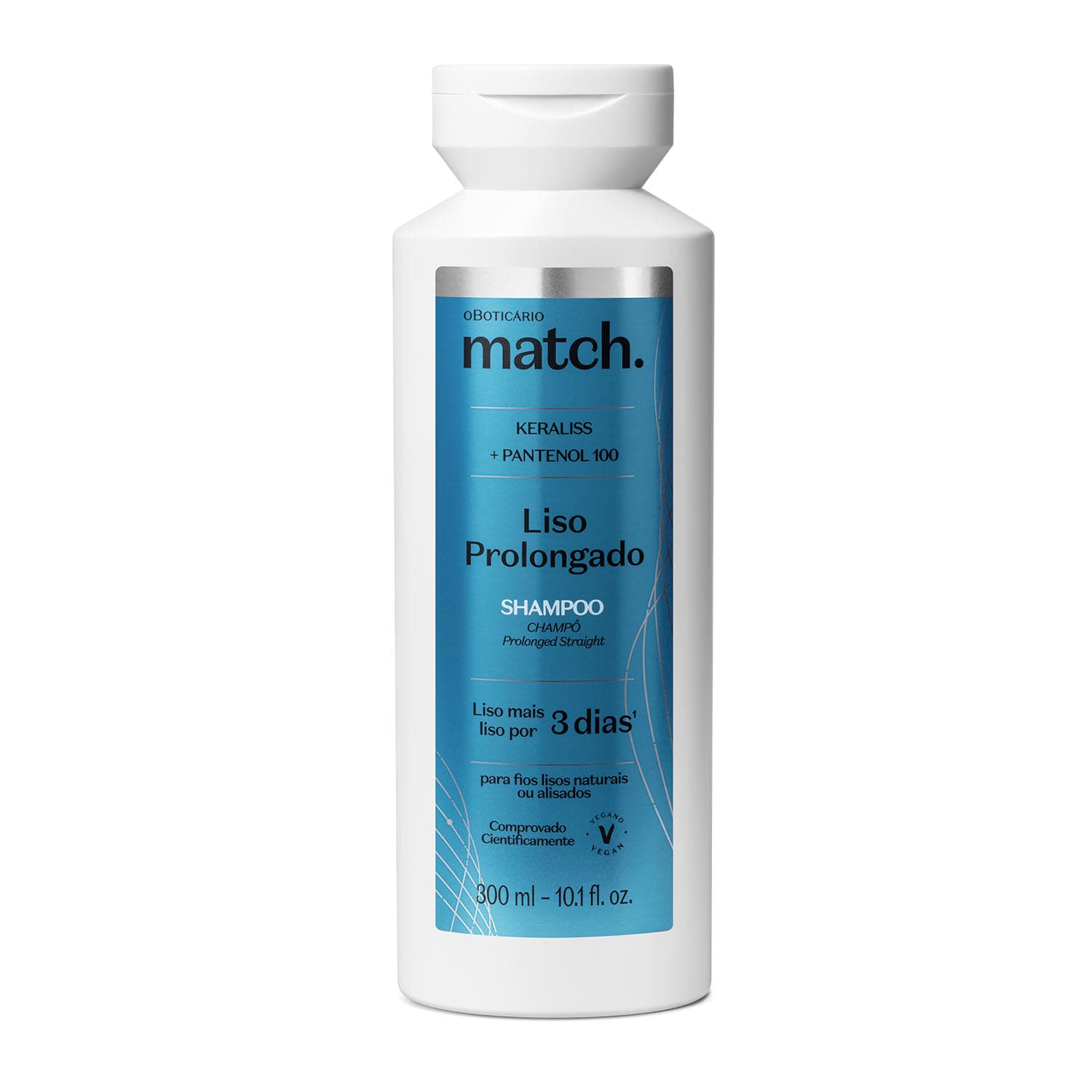 Shampoo Match Liso Prolongado 300Ml